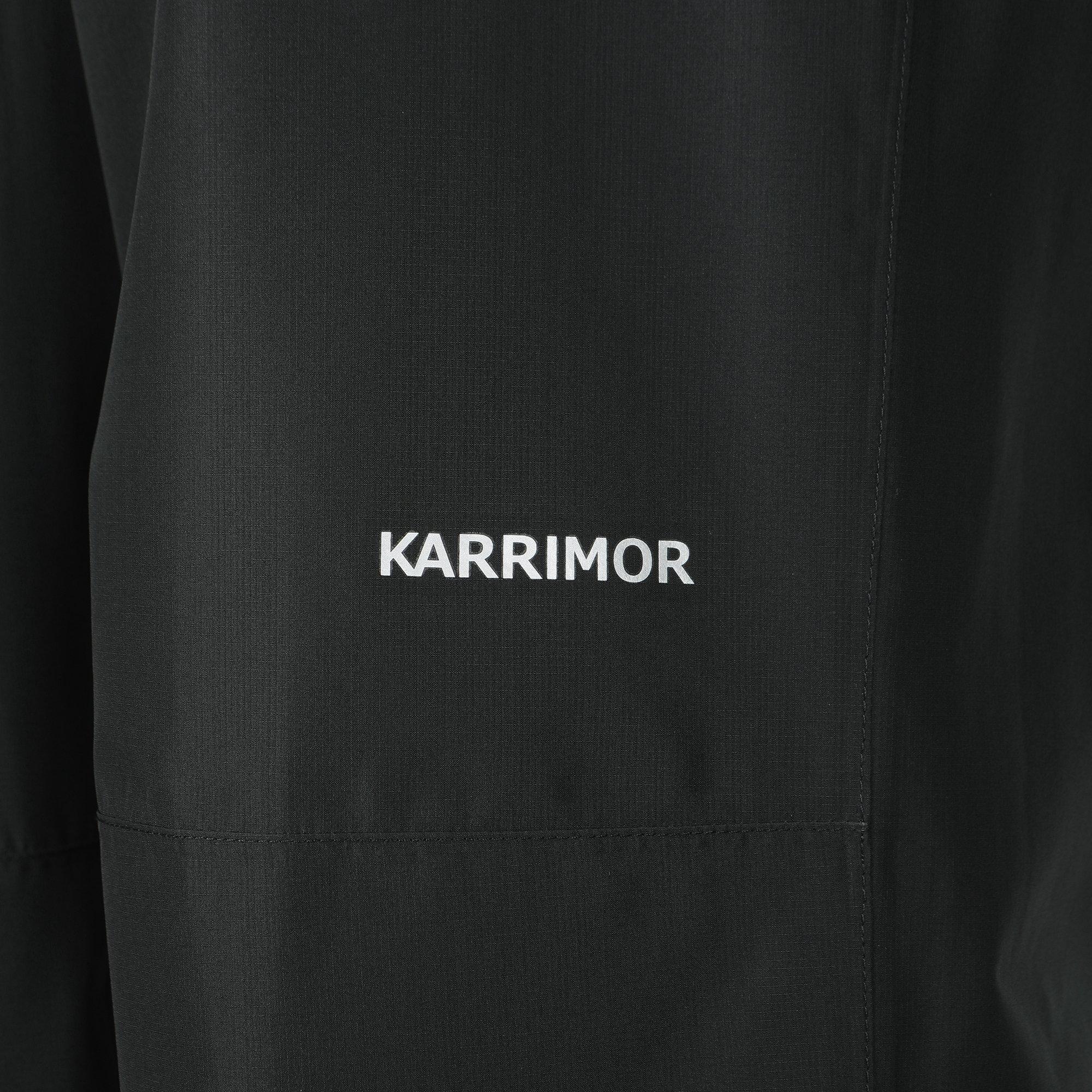 Preto - Karrimor - Men's Water Resistant 10,000mm Zipped Cuffs Trousers - 4