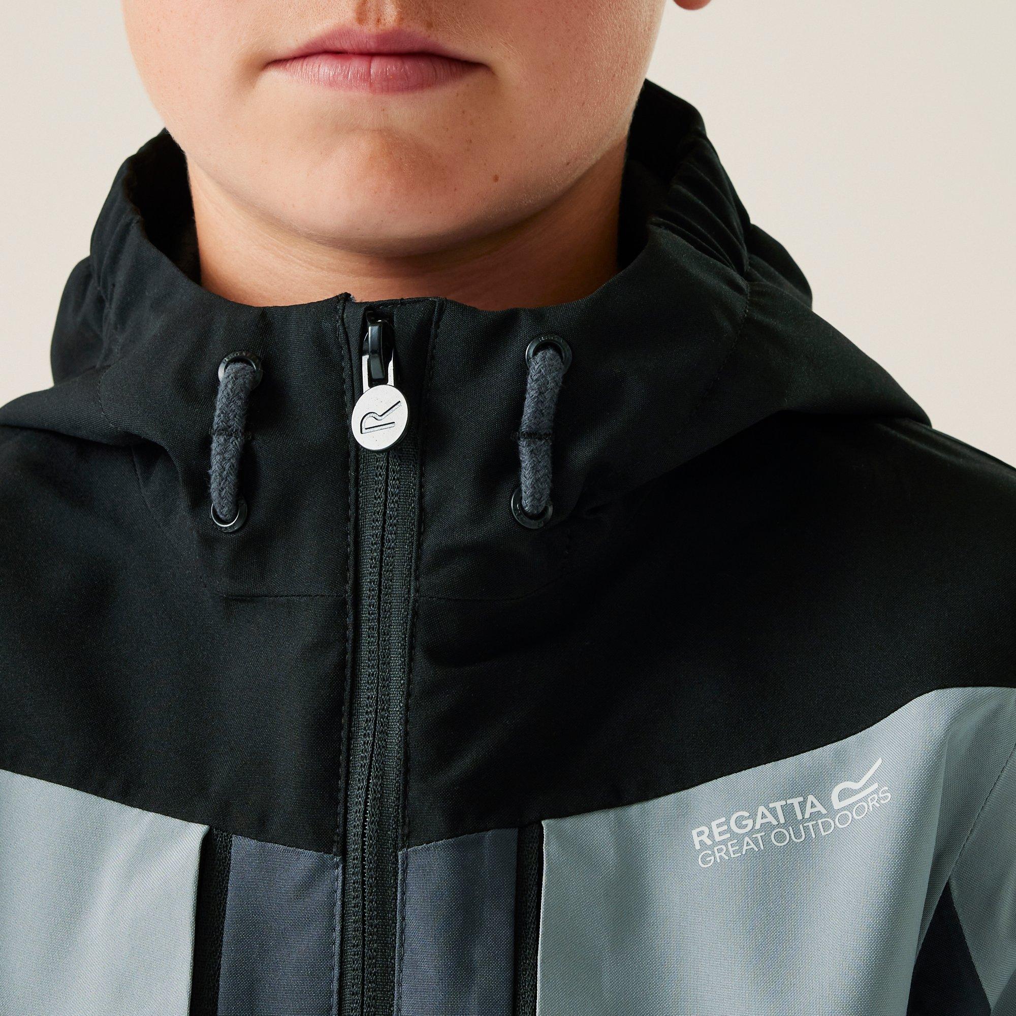 Grigio sigillante - Regatta - Highton Waterproof Hooded Reflective Waterproof Jacket - 4