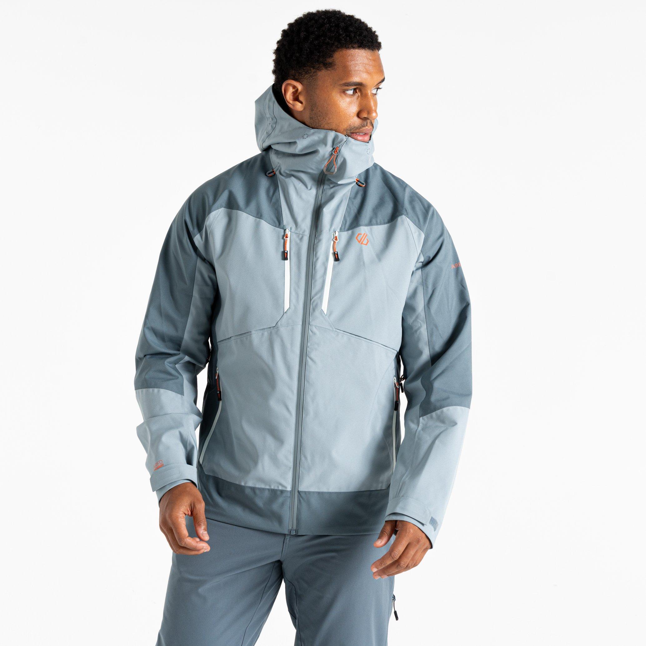 Dare 2B Men's Arising Walking Waterproof Jacket - Stormy/Grey - M