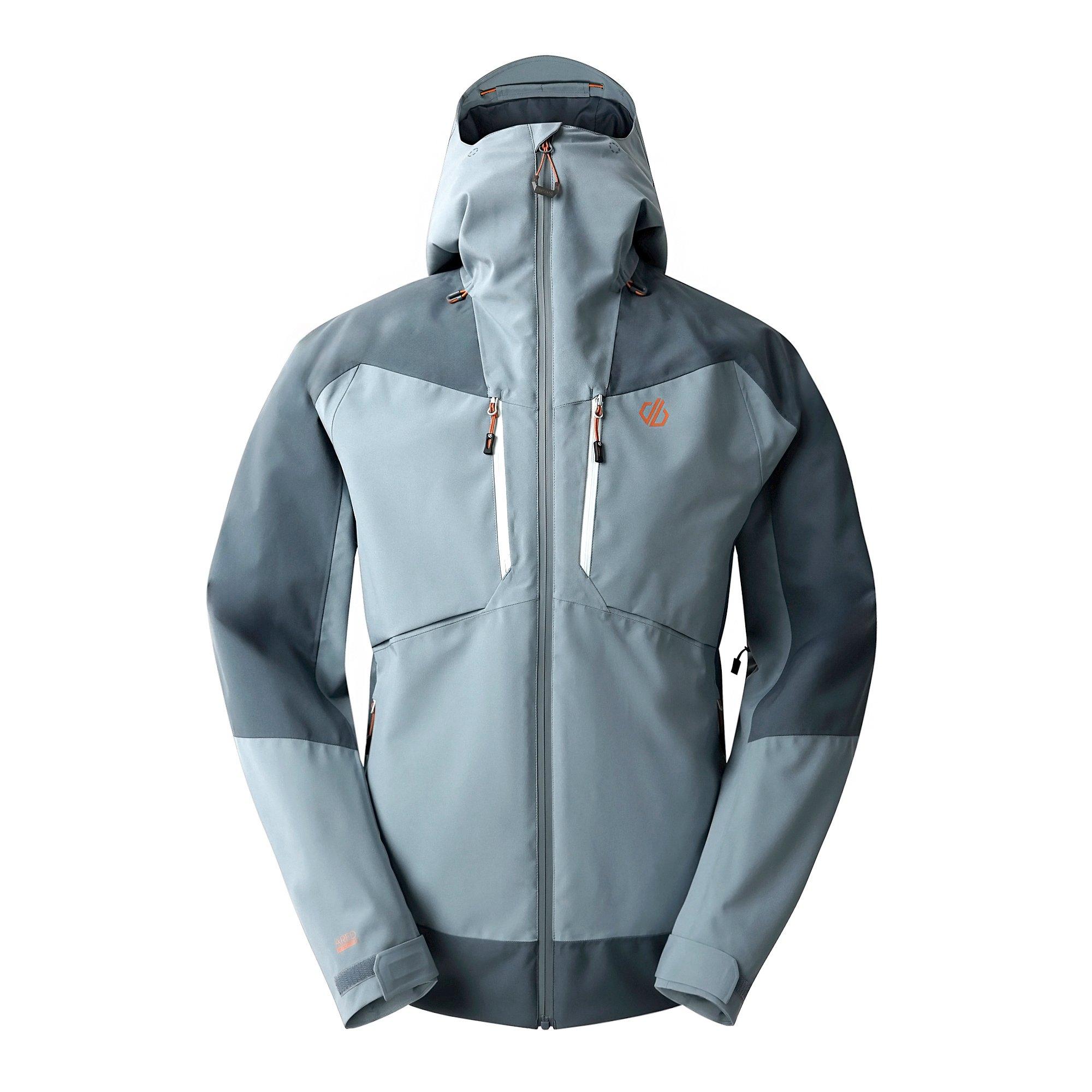 Tempestuoso/Cinzento - Dare 2b - Dare2b Arising Walking Waterproof Jacket - 7