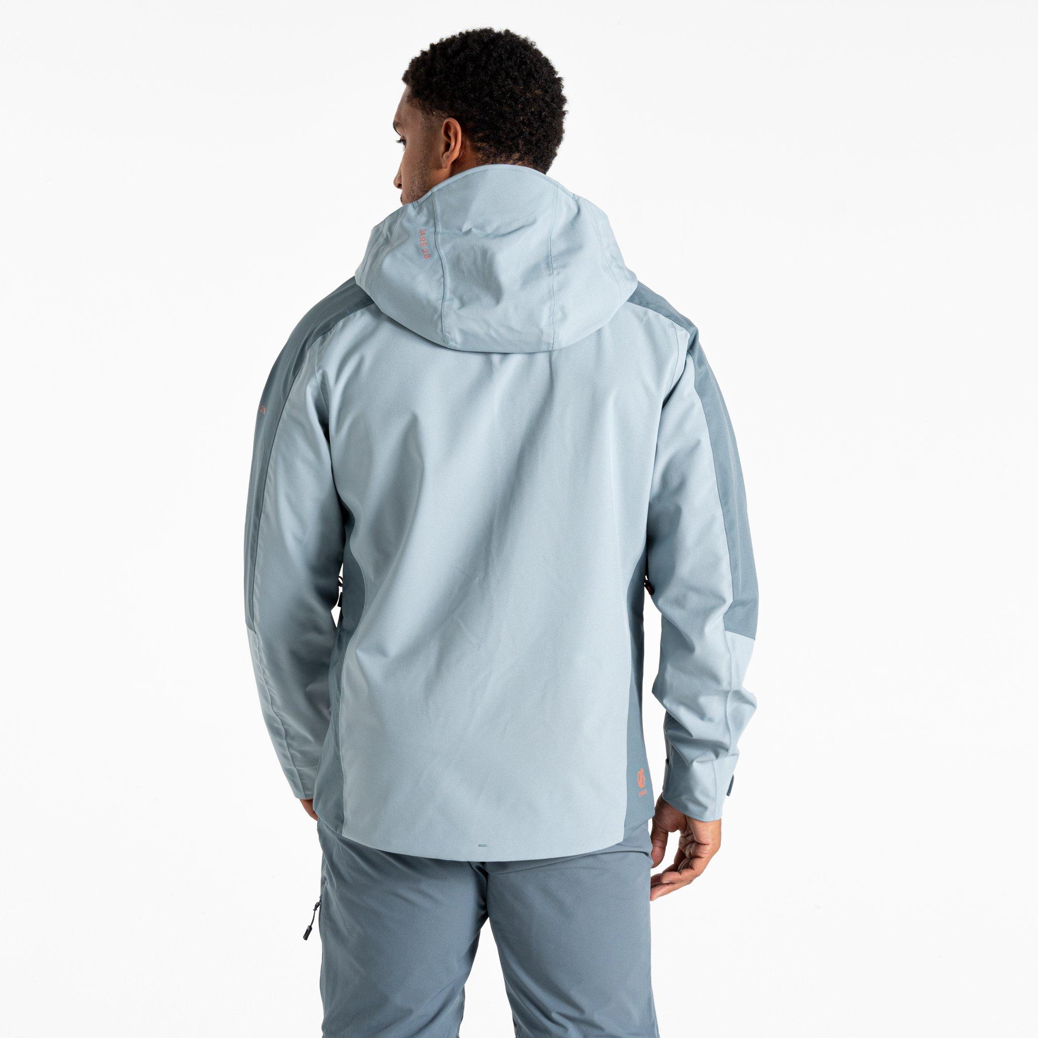 Tempestuoso/Cinzento - Dare 2b - Dare2b Arising Walking Waterproof Jacket - 3