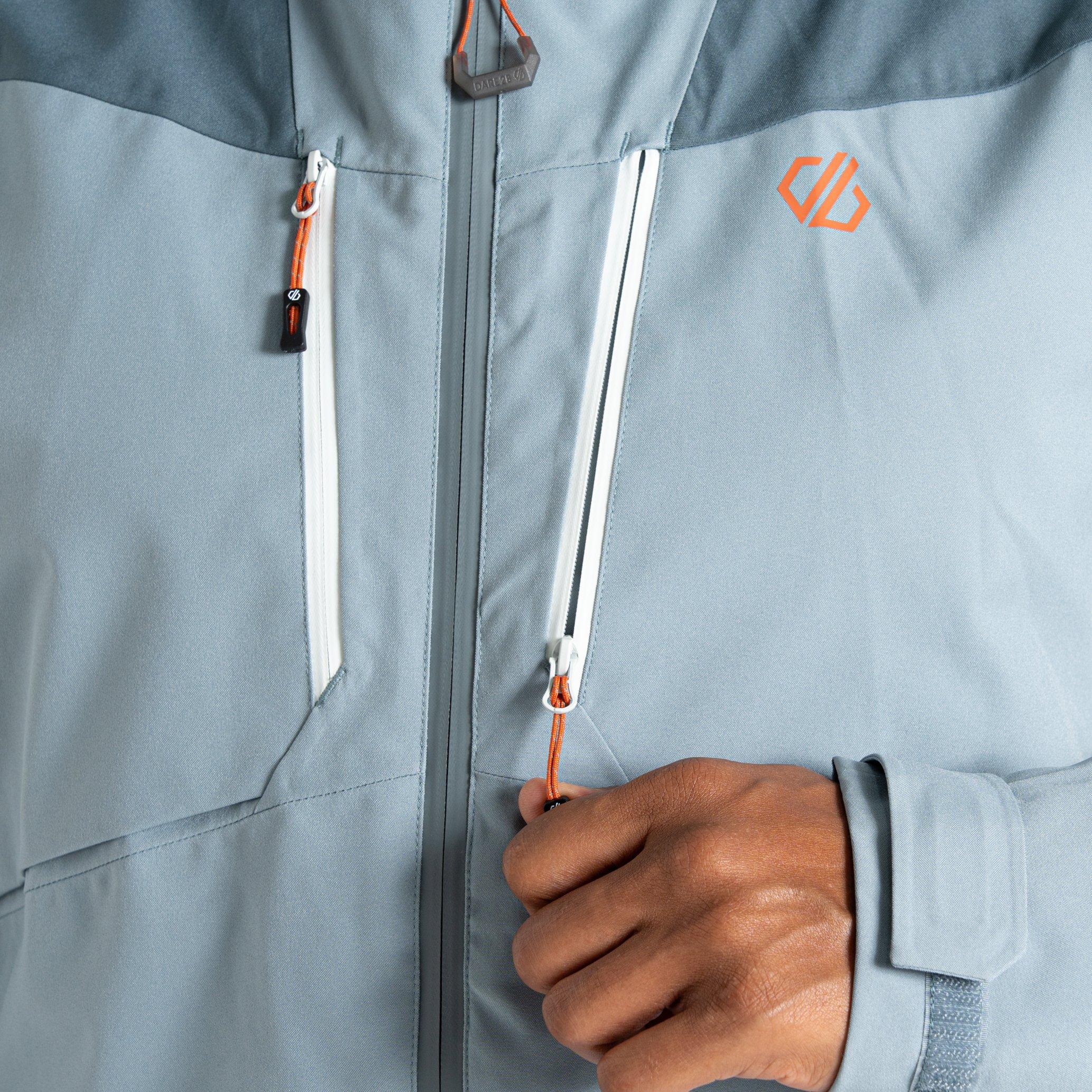 Tempestuoso/Cinzento - Dare 2b - Dare2b Arising Walking Waterproof Jacket - 5