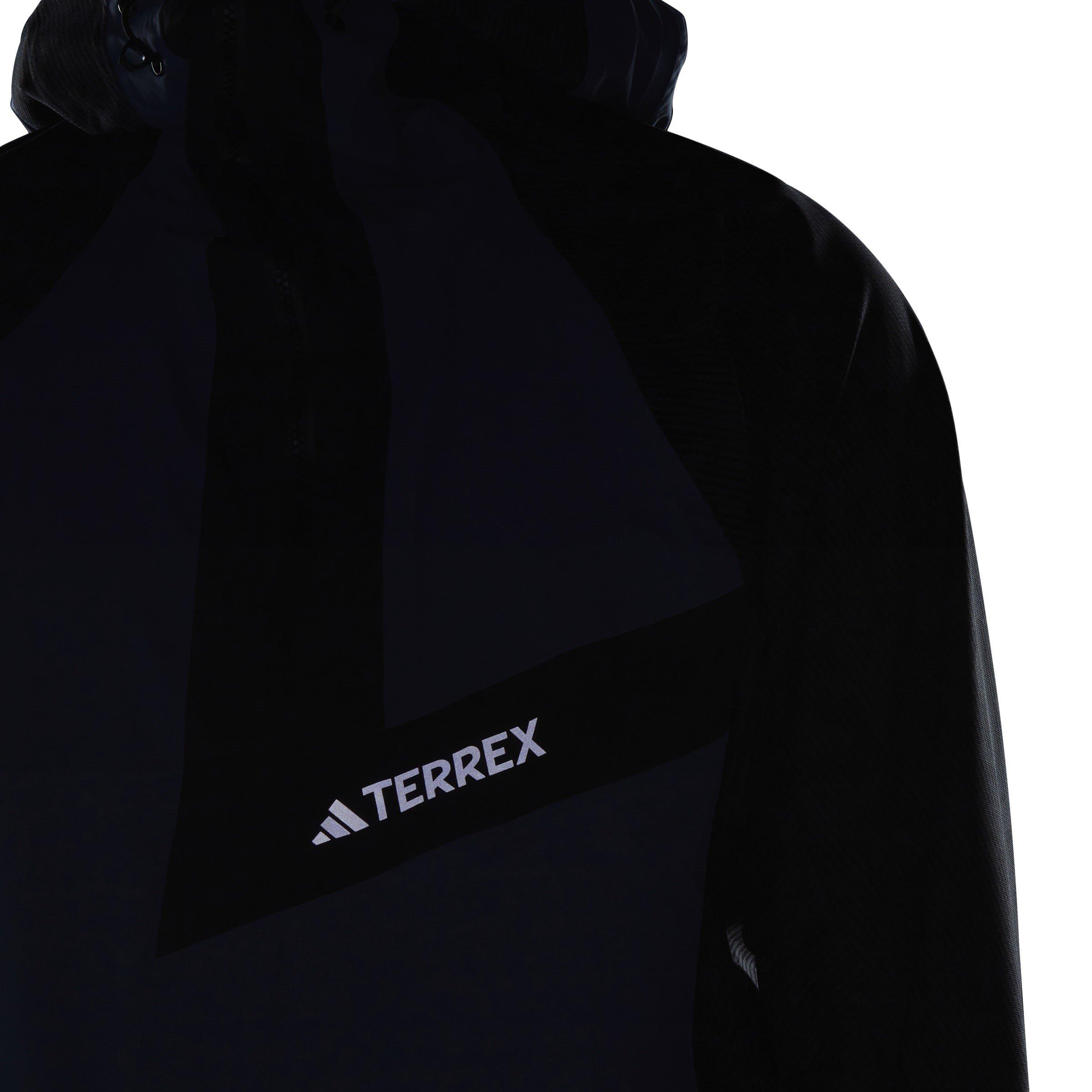 Azul - adidas - Terrex Techrock RAIN.RDY Anorak Mens - 7