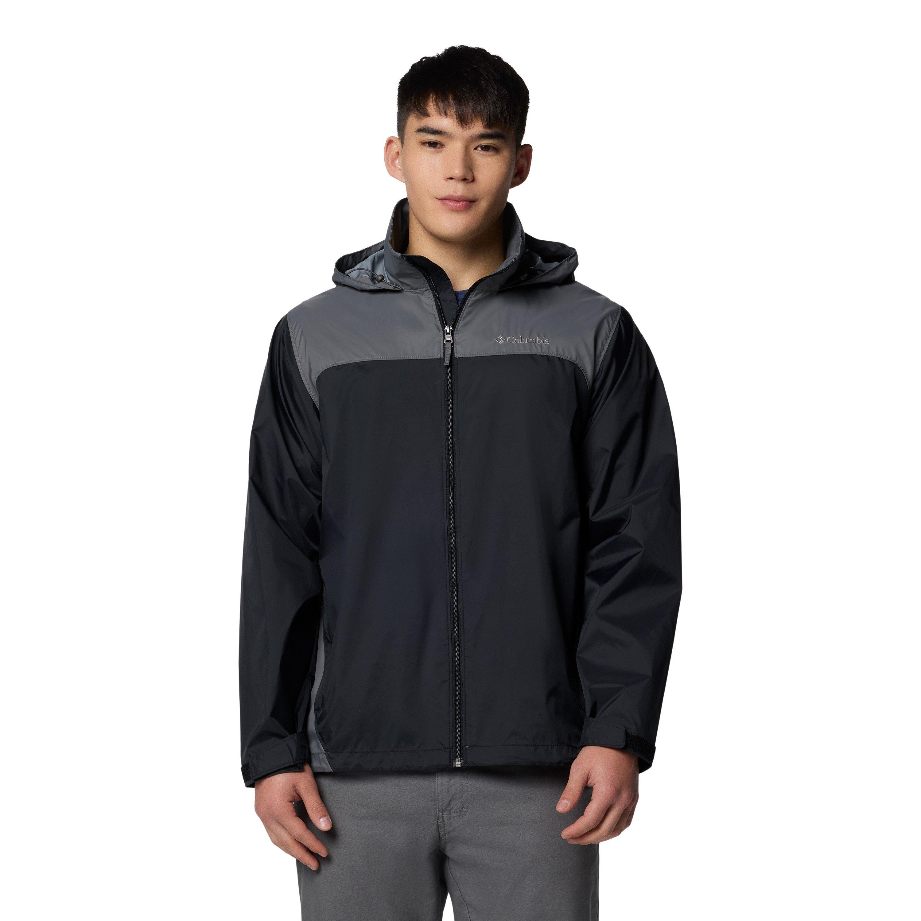Black/City Grey - Columbia - Men's Waterproof Jacket - 1