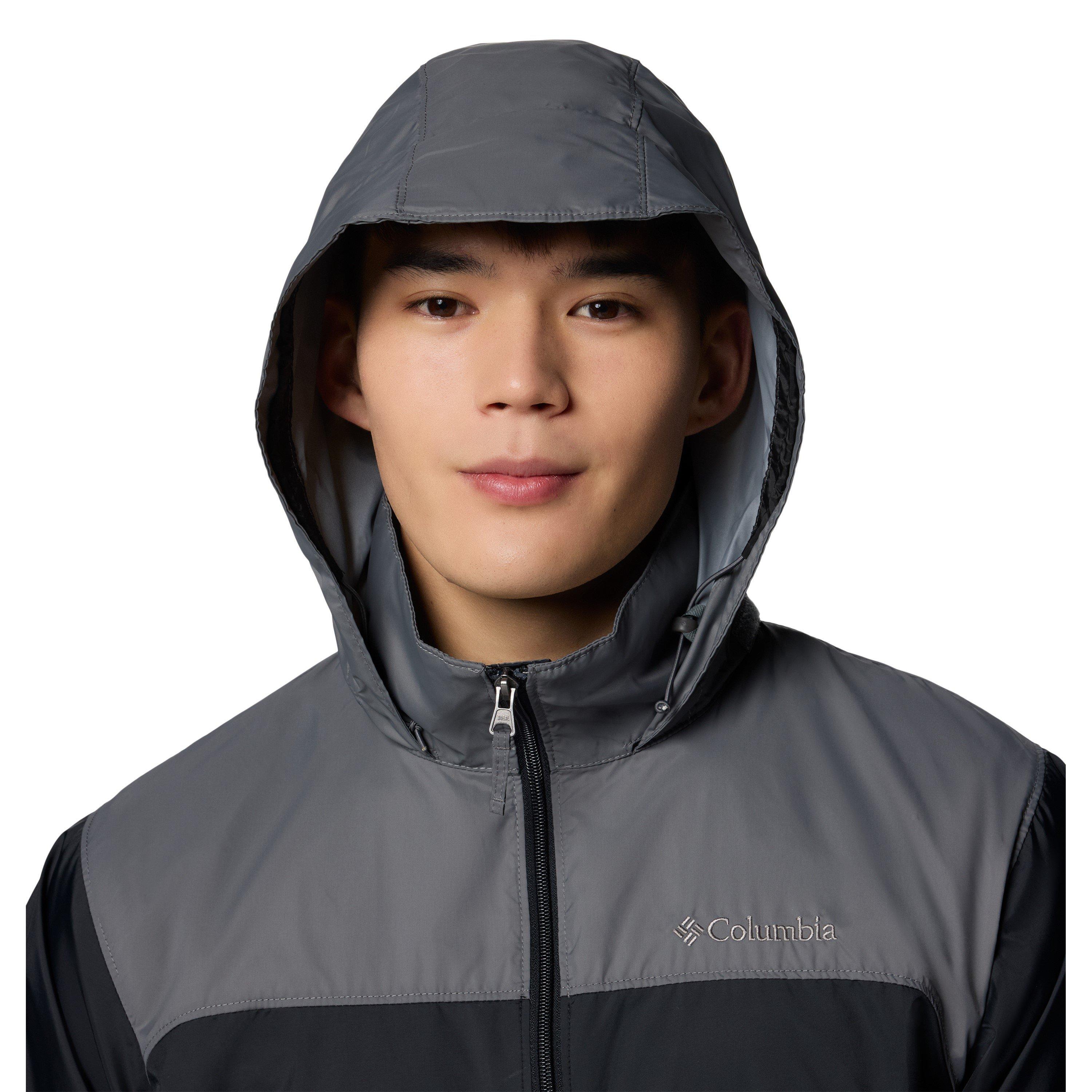 Black/City Grey - Columbia - Men's Waterproof Jacket - 3