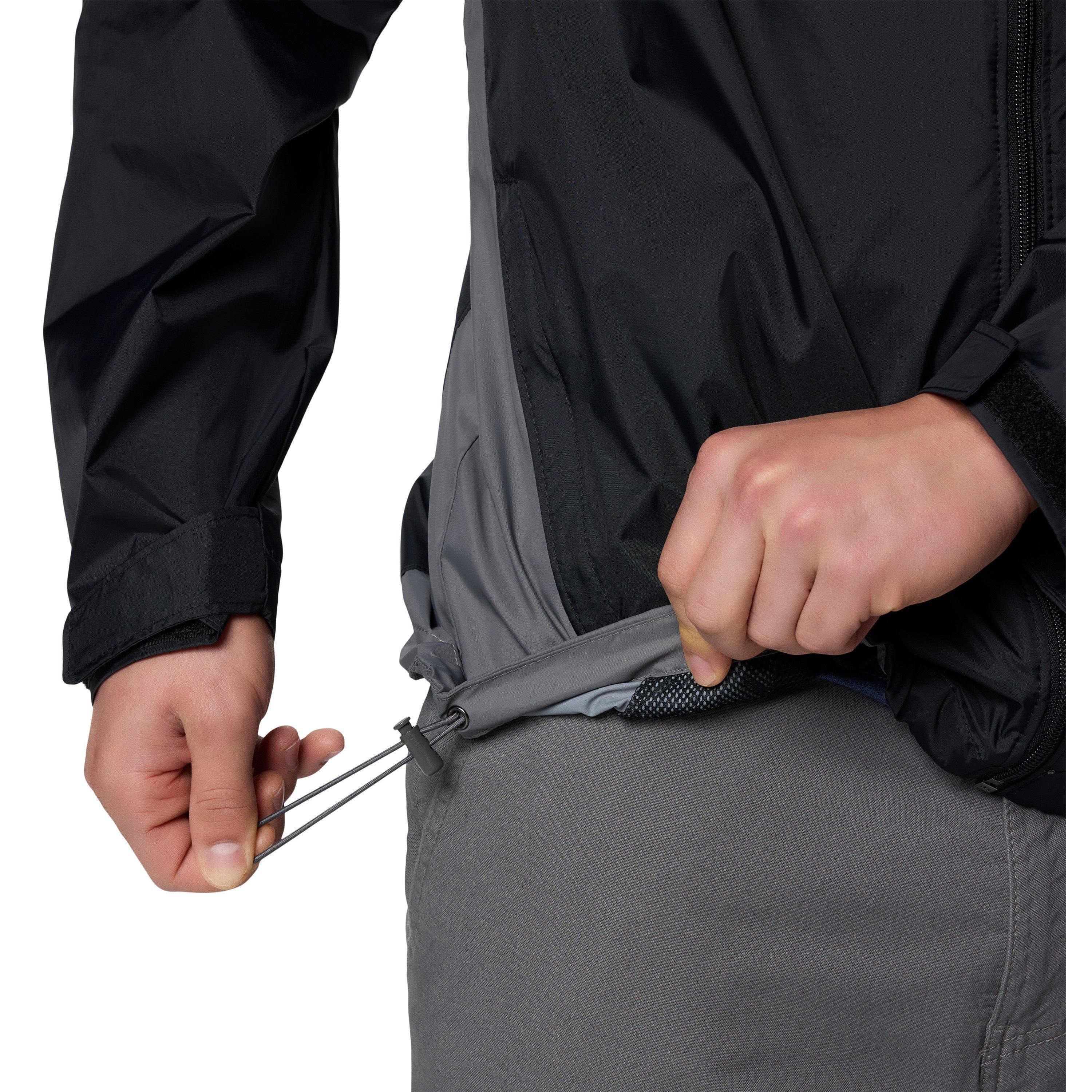 Black/City Grey - Columbia - Men's Waterproof Jacket - 5