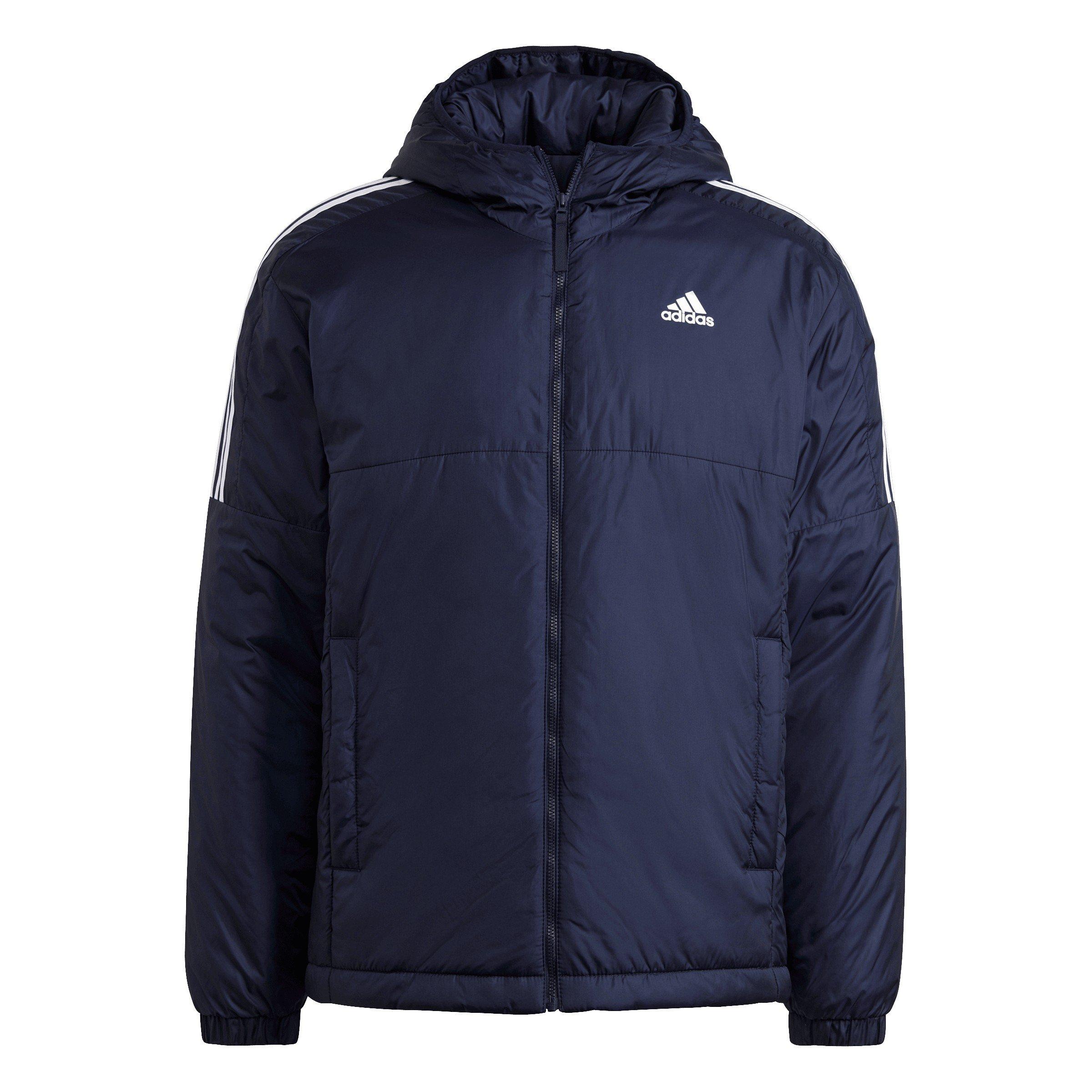 Adidas Men's Hooded Insulated Puffer Jacket - Legend Ink - XS