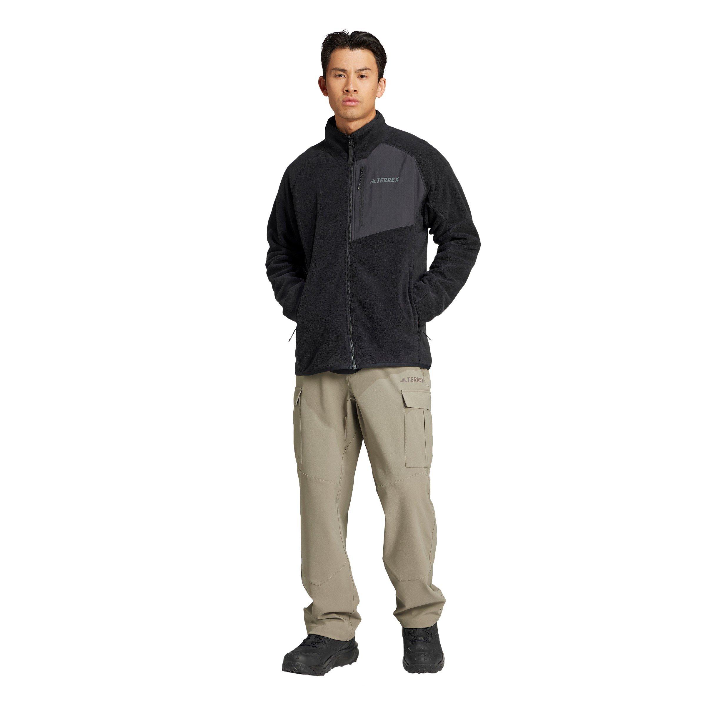 Zwart - adidas - Mt Fleece Jkt Sn99 - 7