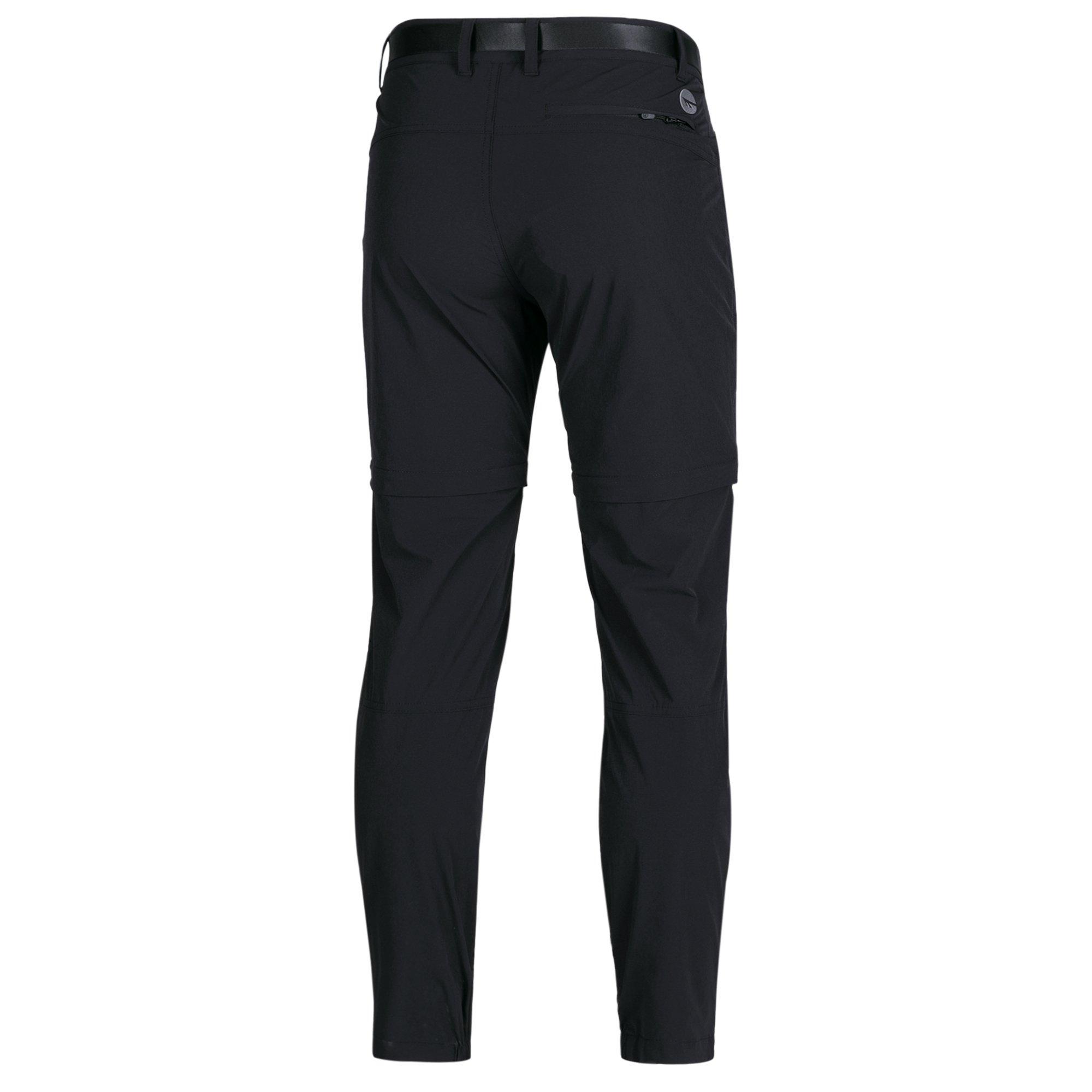 Black - Hi Tec - Argola 2-in-1 Trousers Mens - 2