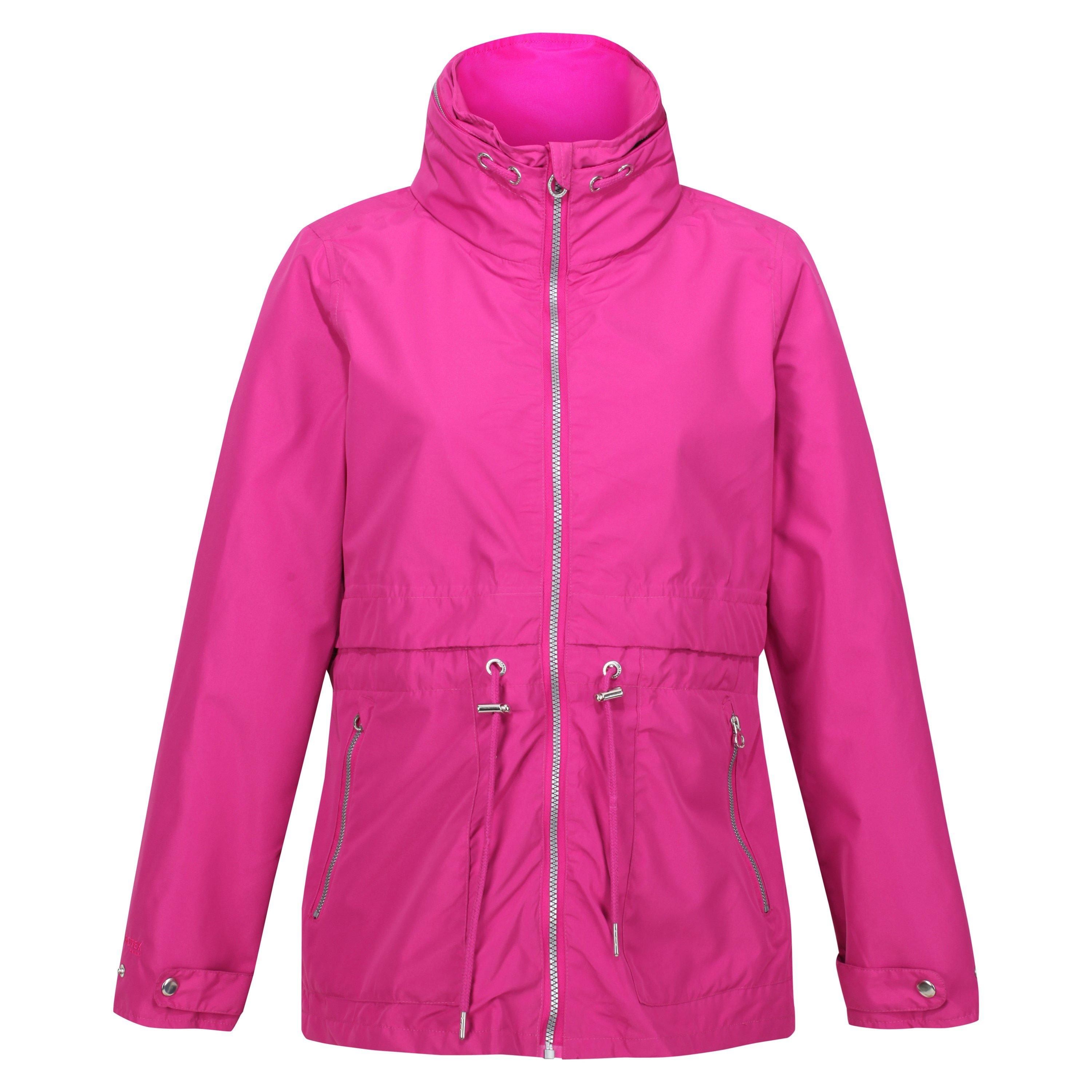 Fuchsia - Regatta - Women's Nadira Waterproof Long Sleeve Jacket - 1