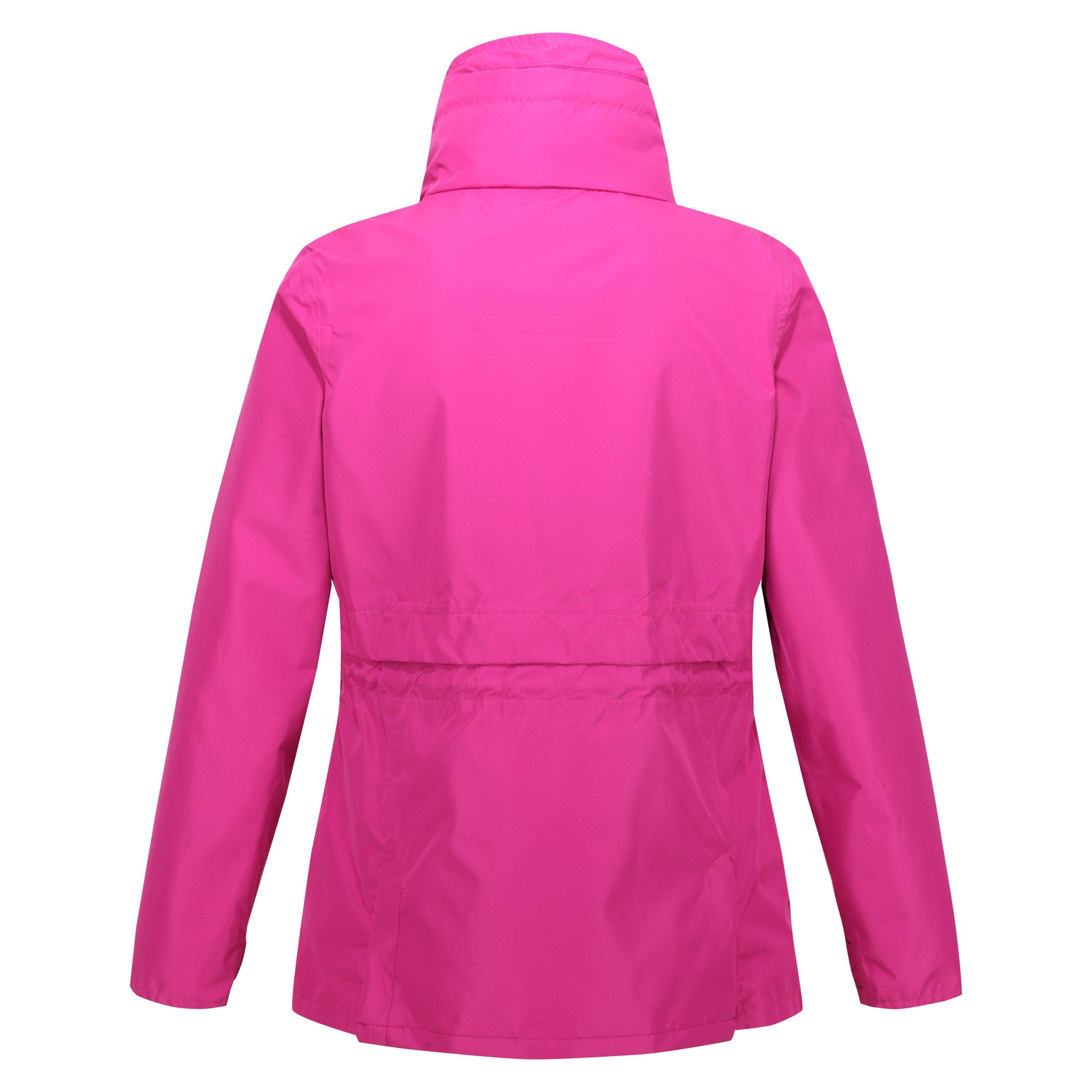 Fuchsia - Regatta - Women's Nadira Waterproof Long Sleeve Jacket - 2