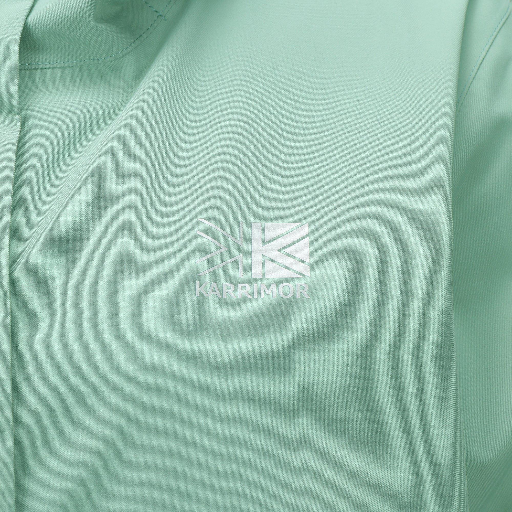Green Bay - Karrimor - Women's Lightweight Hooded Water and Wind Resistant Knee Length Waterproof Jacket - 4