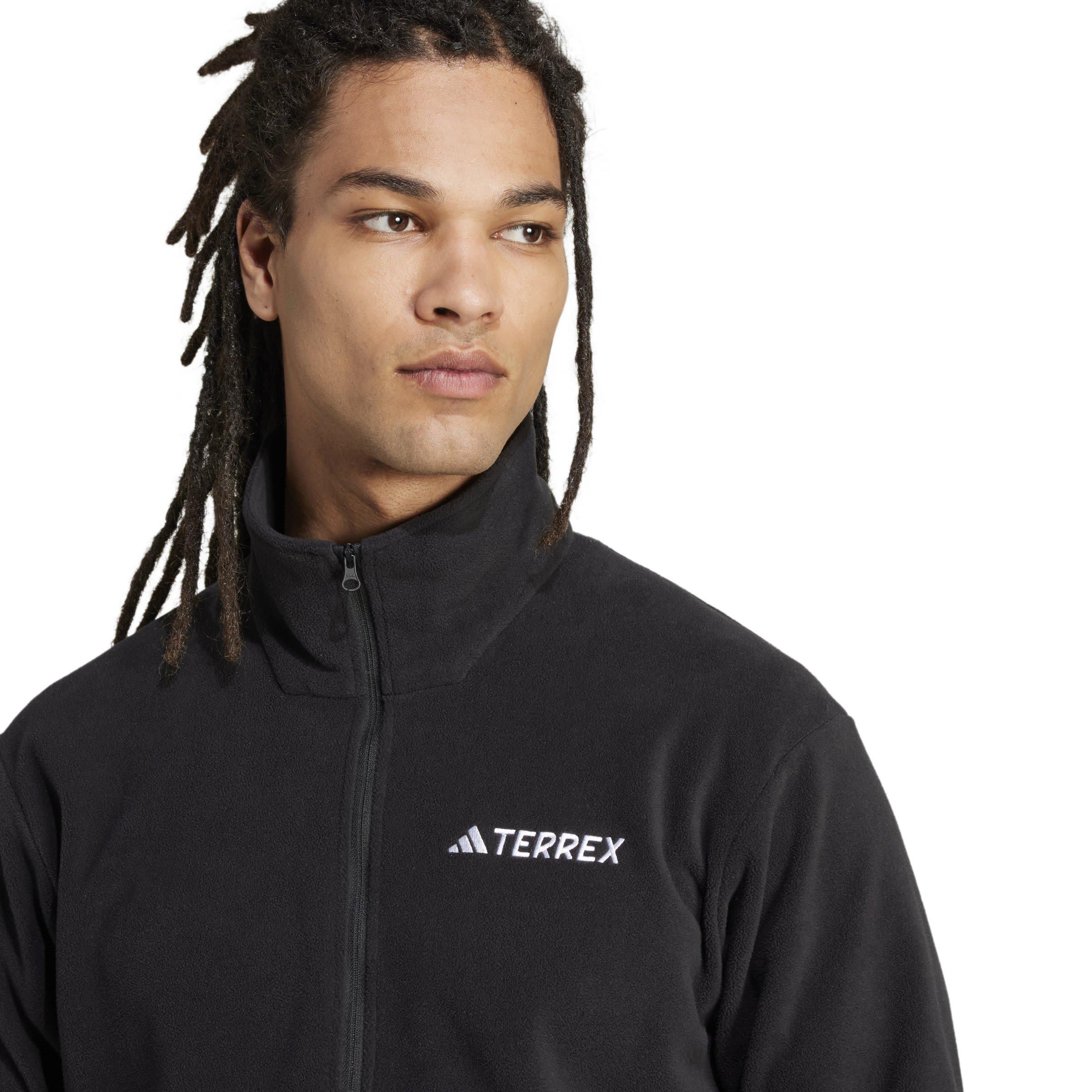 Black - adidas - Terrex Multi Essentials half Zip Fleece Jacket - 5