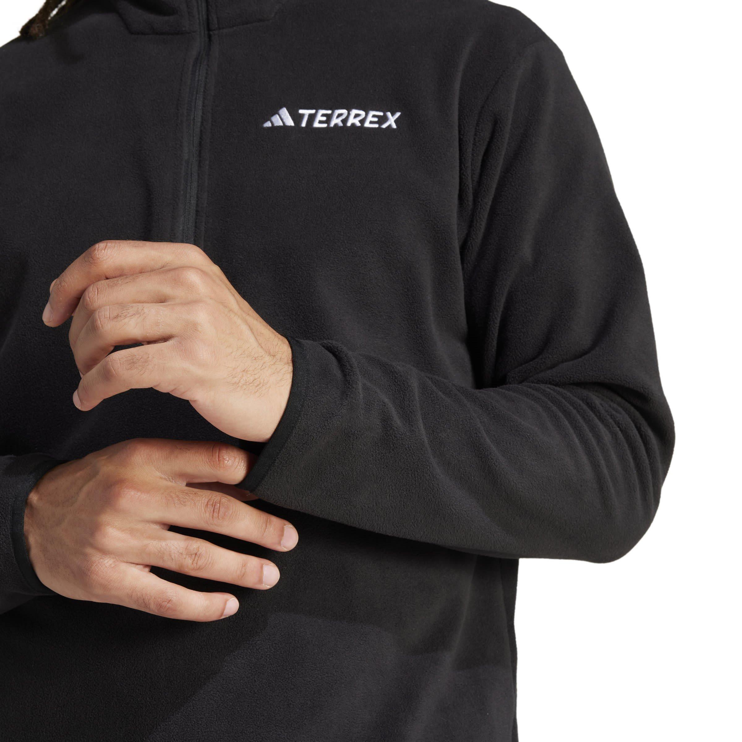 Black - adidas - Terrex Multi Essentials half Zip Fleece Jacket - 6