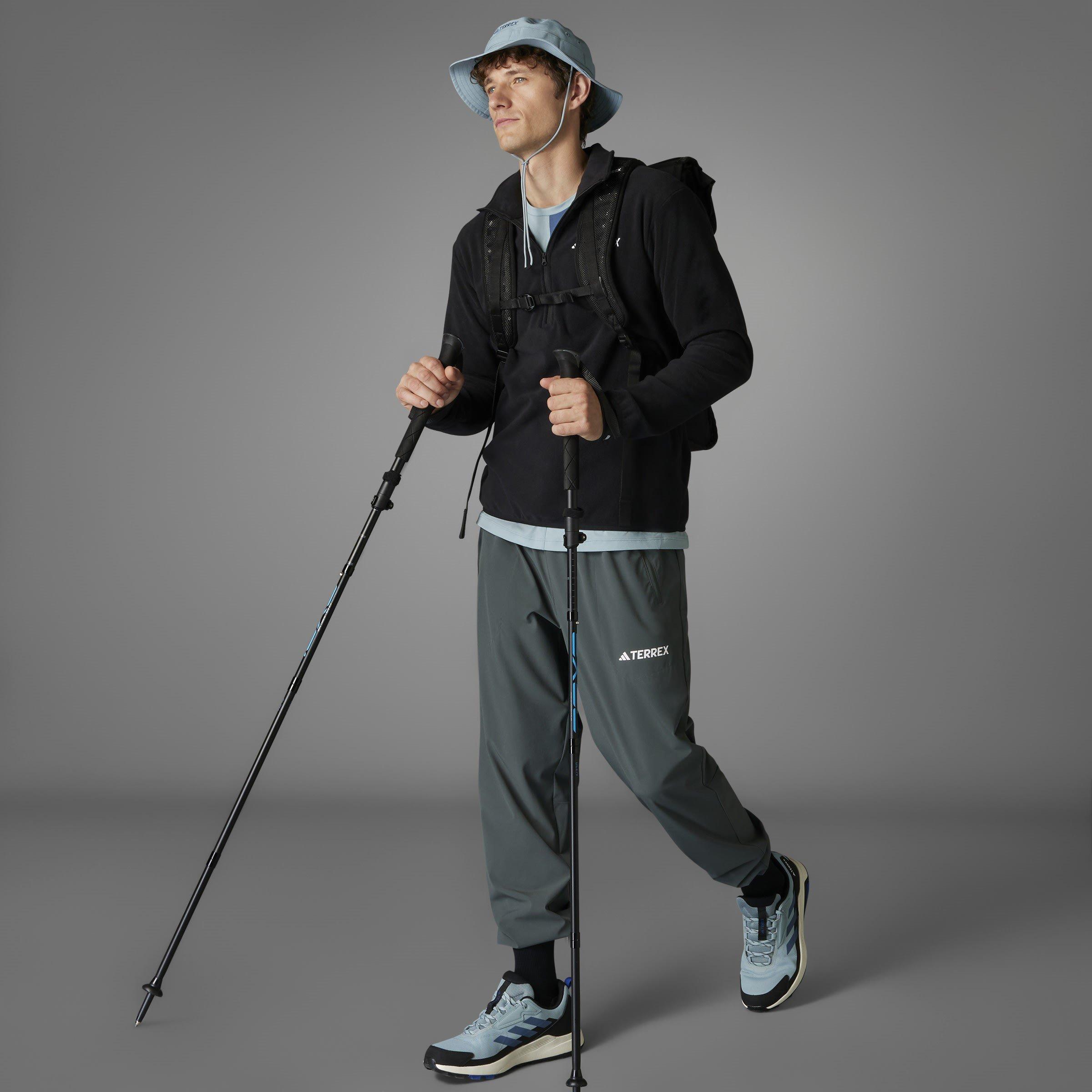 Black - adidas - Terrex Multi Essentials half Zip Fleece Jacket - 10