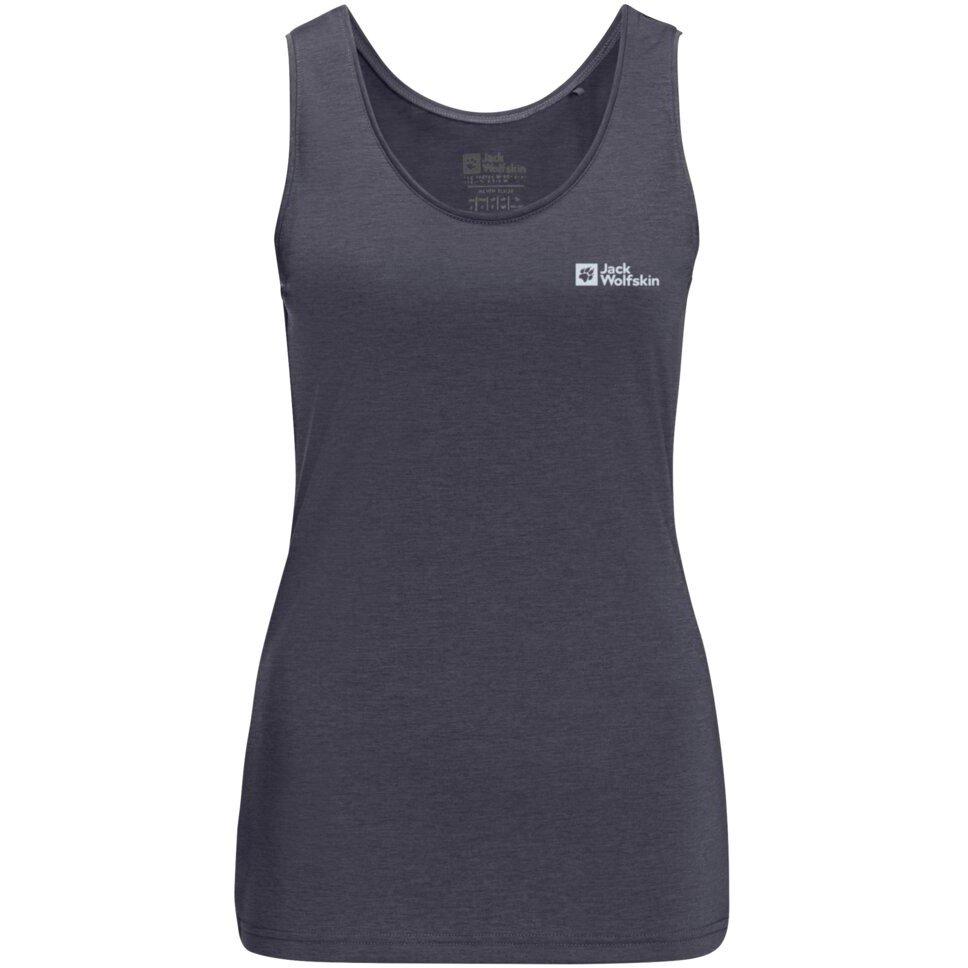 Jack Wolfskin Women's Jw Crosstrail Tank - Graphite - 14 (L)