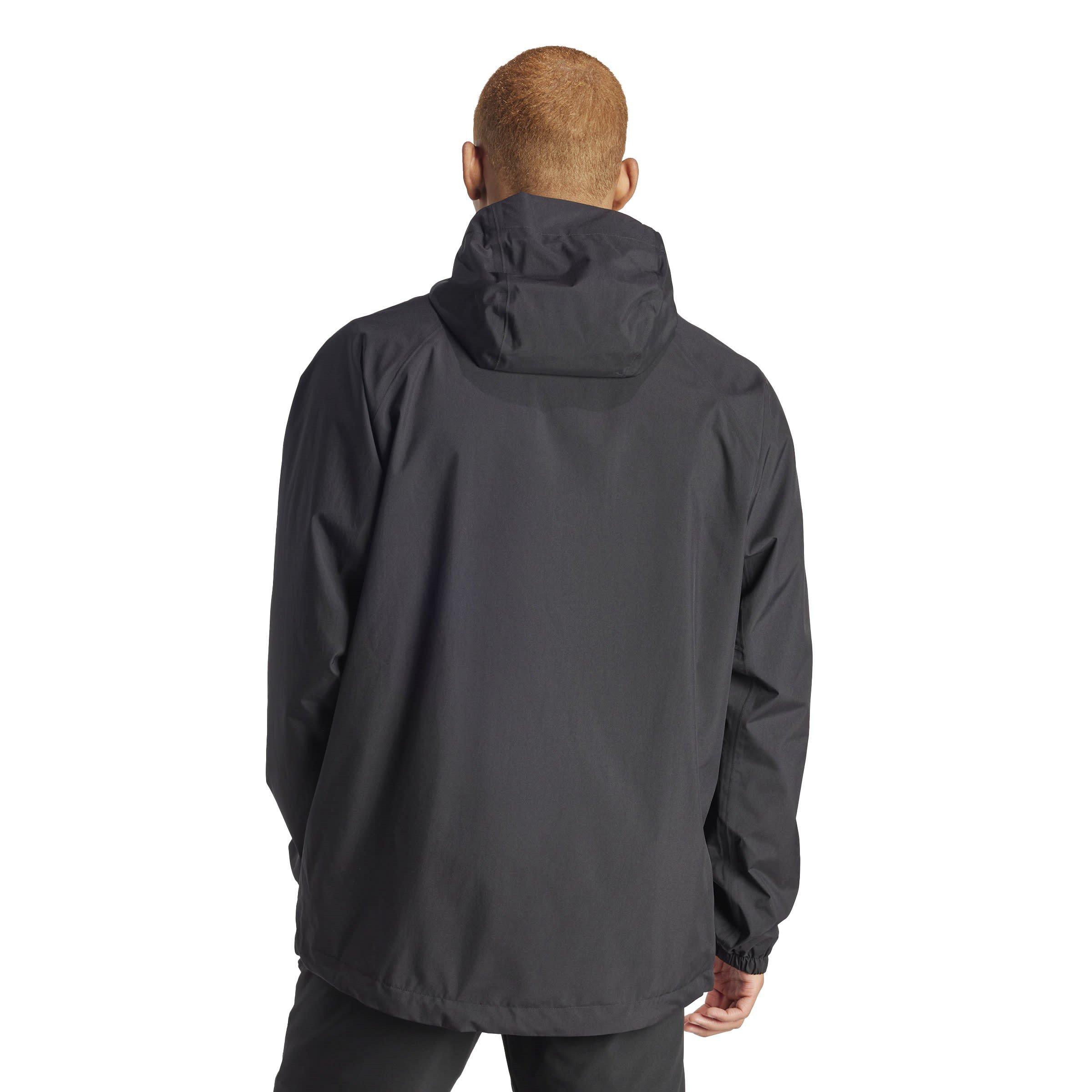 Zwart - adidas - Terrex Xperior Waterproof Jacket Mens - 4