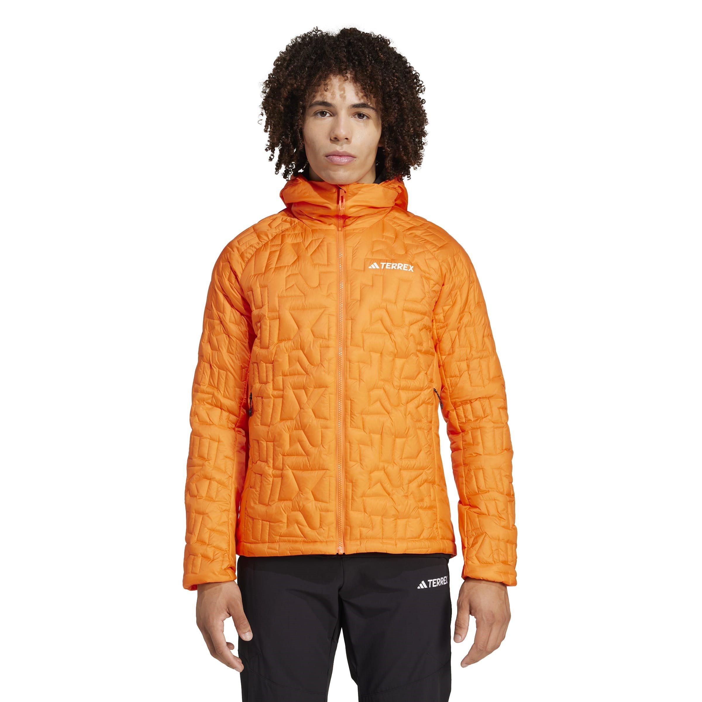 Orange - adidas - Terrex Xperior Rain.RDY Long Sleeve Waterproof Jacket - 3