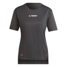 Schwarz - adidas - Terrex Multi T-Shirt Ladies - 1