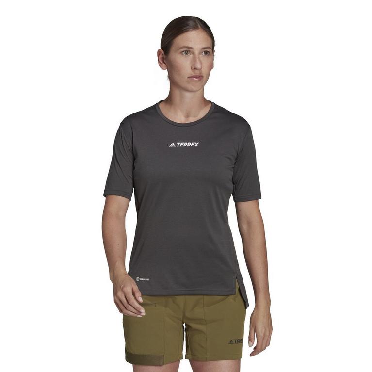 Schwarz - adidas - Terrex Multi T-Shirt Ladies - 2