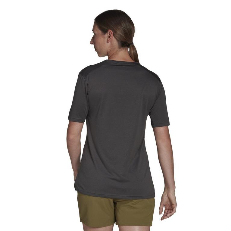 Schwarz - adidas - Terrex Multi T-Shirt Ladies - 3