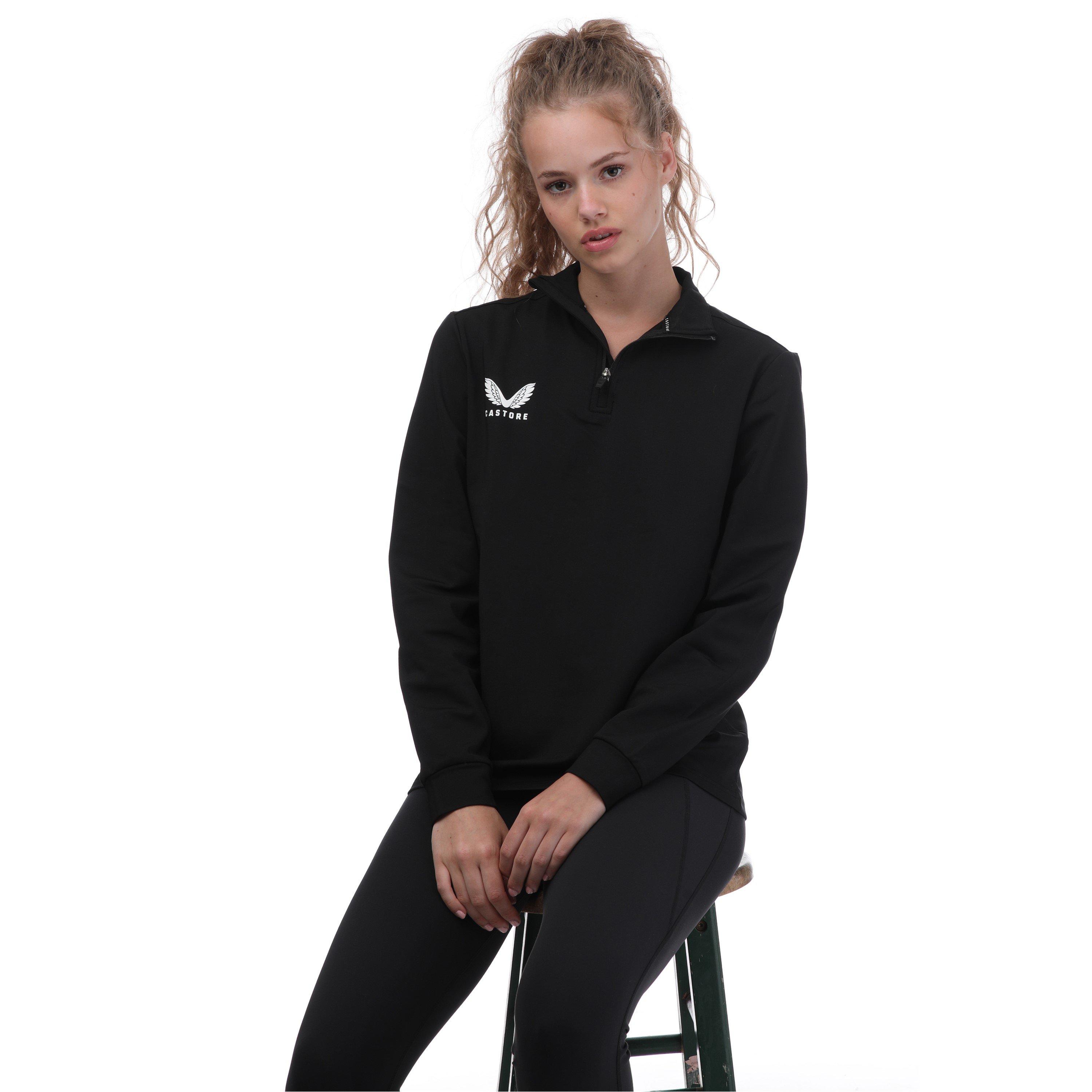 Noir - Castore - Rangers Quarter-Zip Fleece - 3