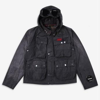CP Company CP Company x Barbour Cotton Wax Goggle Mens Jacket