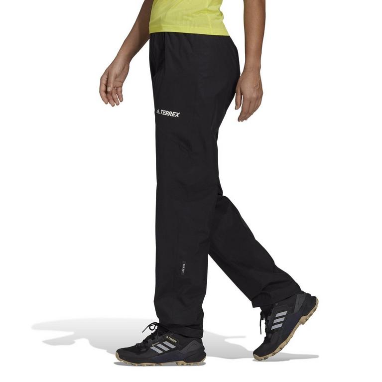 Noir - adidas - Terrex Multi RAIN.RDY Primegreen 2-Layer Rain Pants Ladies - 3