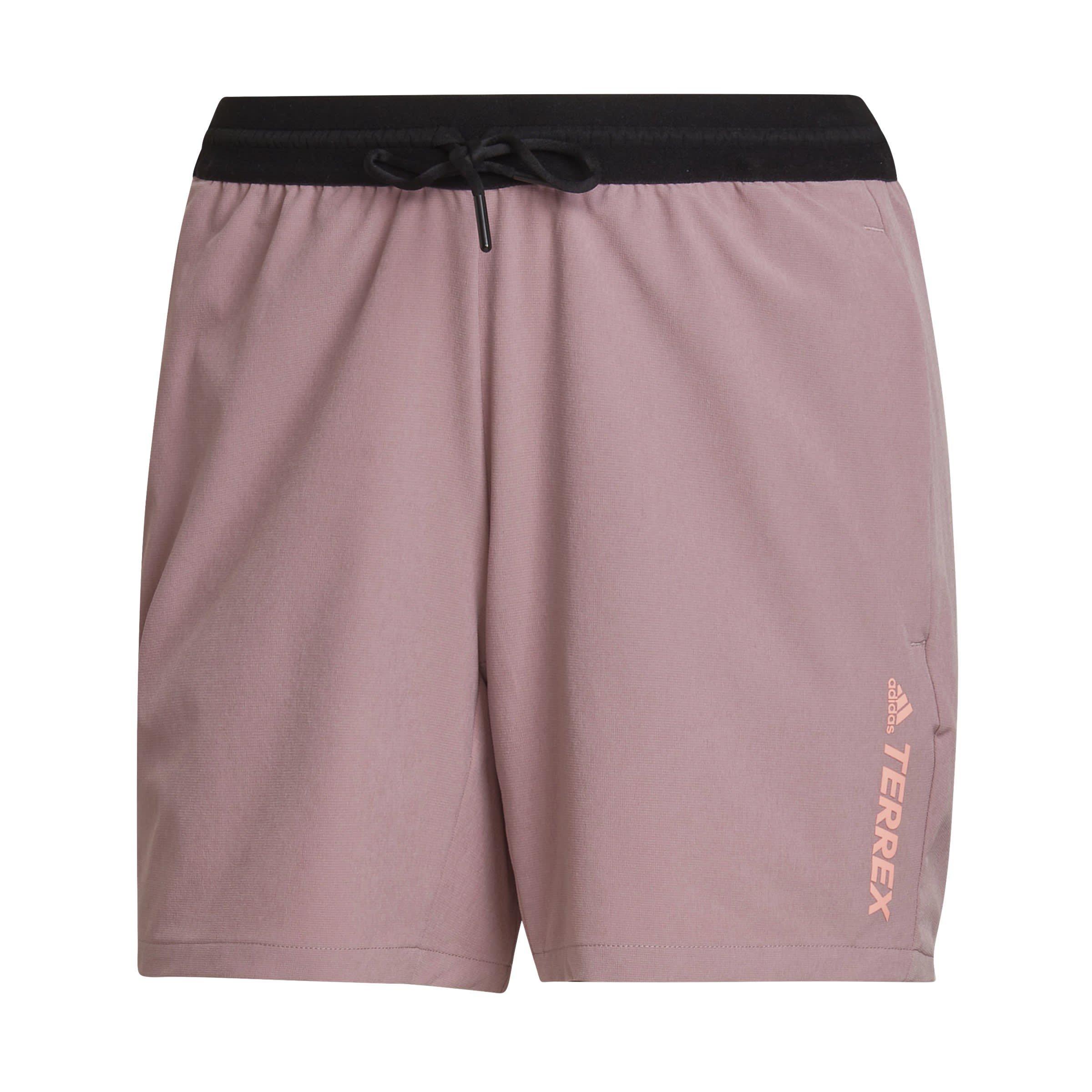 MAGIC MAUVE - adidas - Terrex Liteflex Hiking Shorts Womens Walking Short - 1