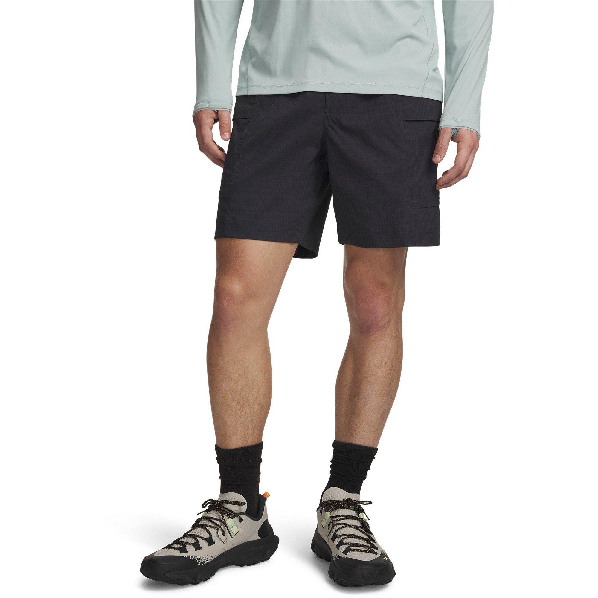 Under Armour Men's Exlor Cargo Walking Shorts - Anthracite/Blk - XL