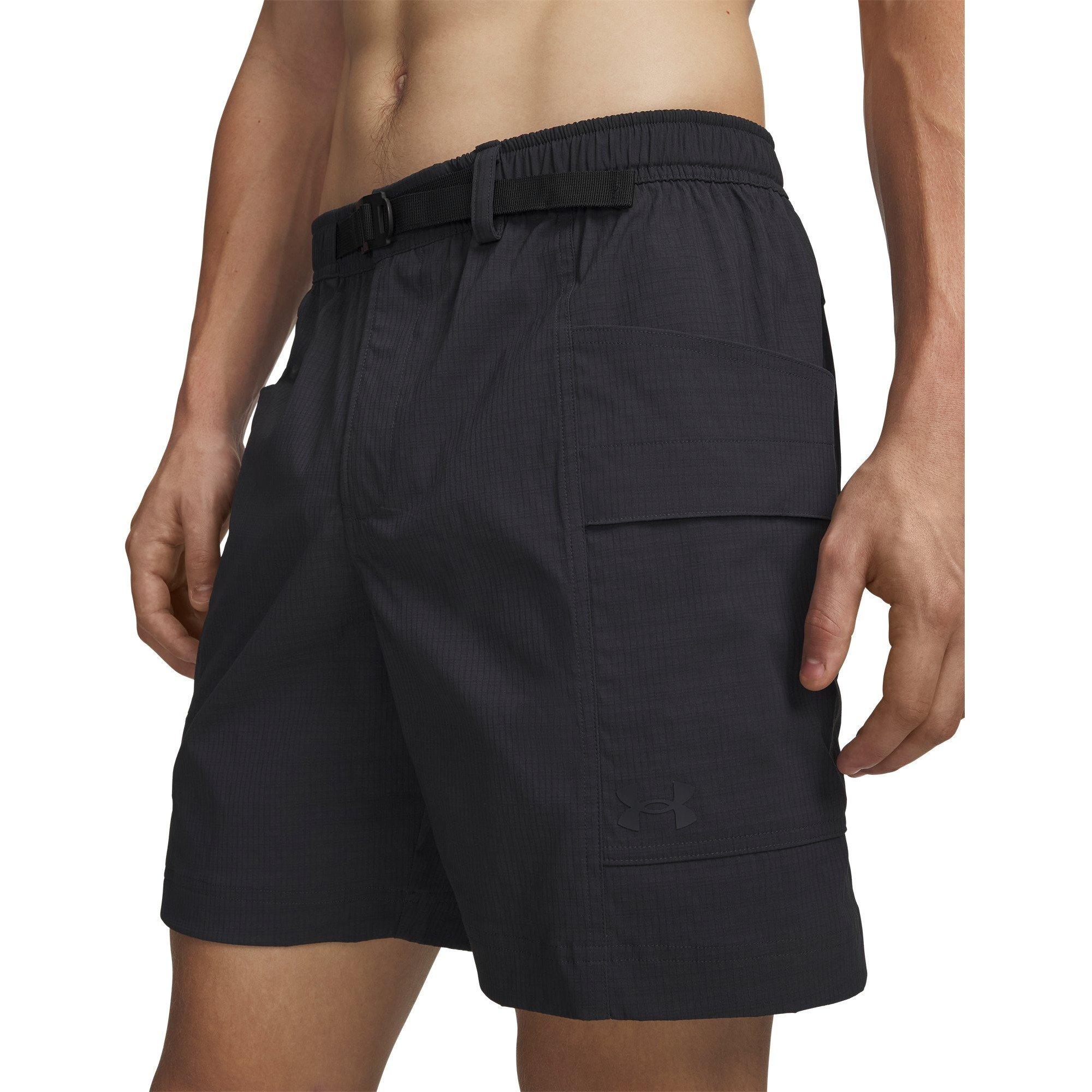 Anthracite/Blk - Under Armour - Exlor Cargo Short Sn63 - 3