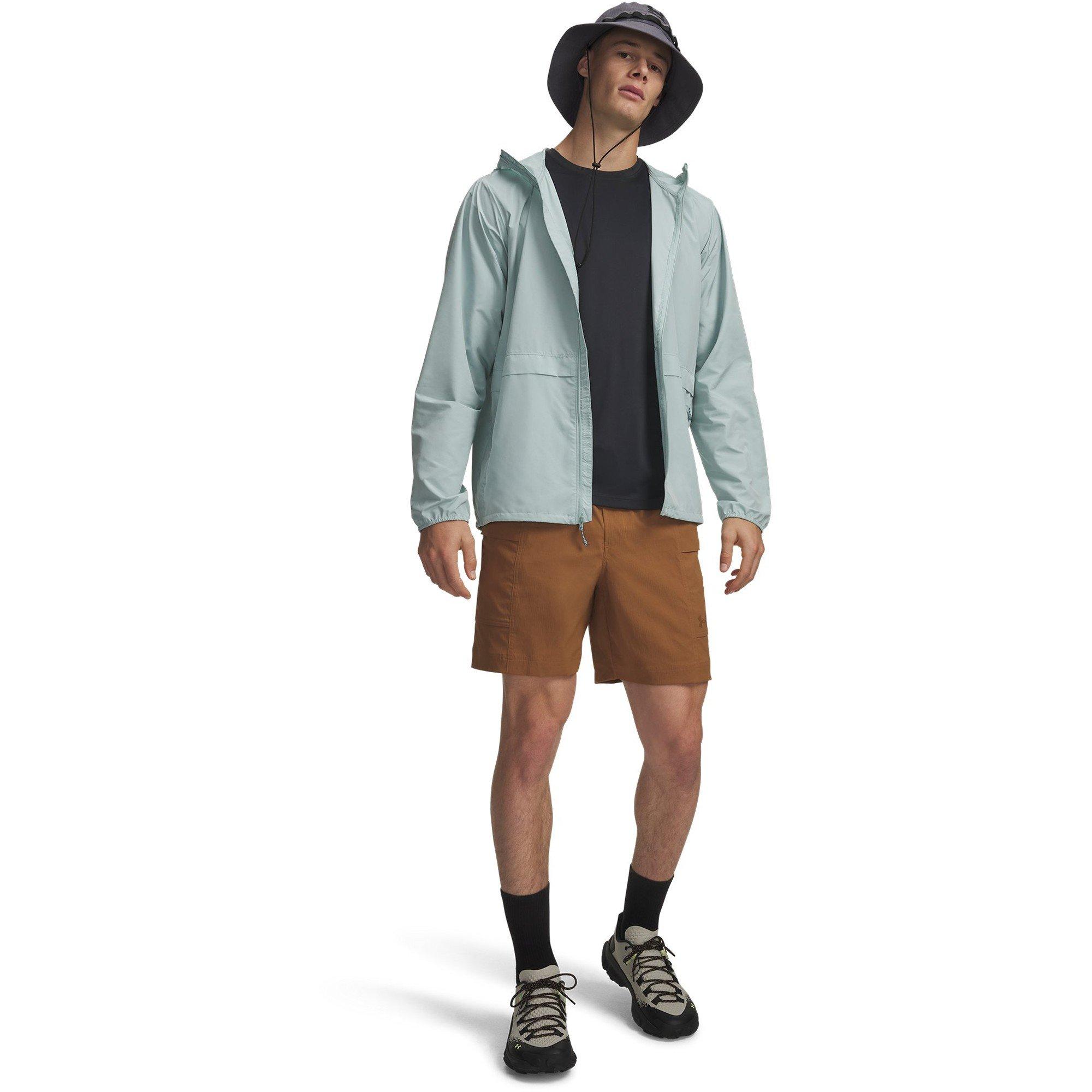 Marrone/Nero - Under Armour - Men's Exlor Cargo Walking Shorts - 4