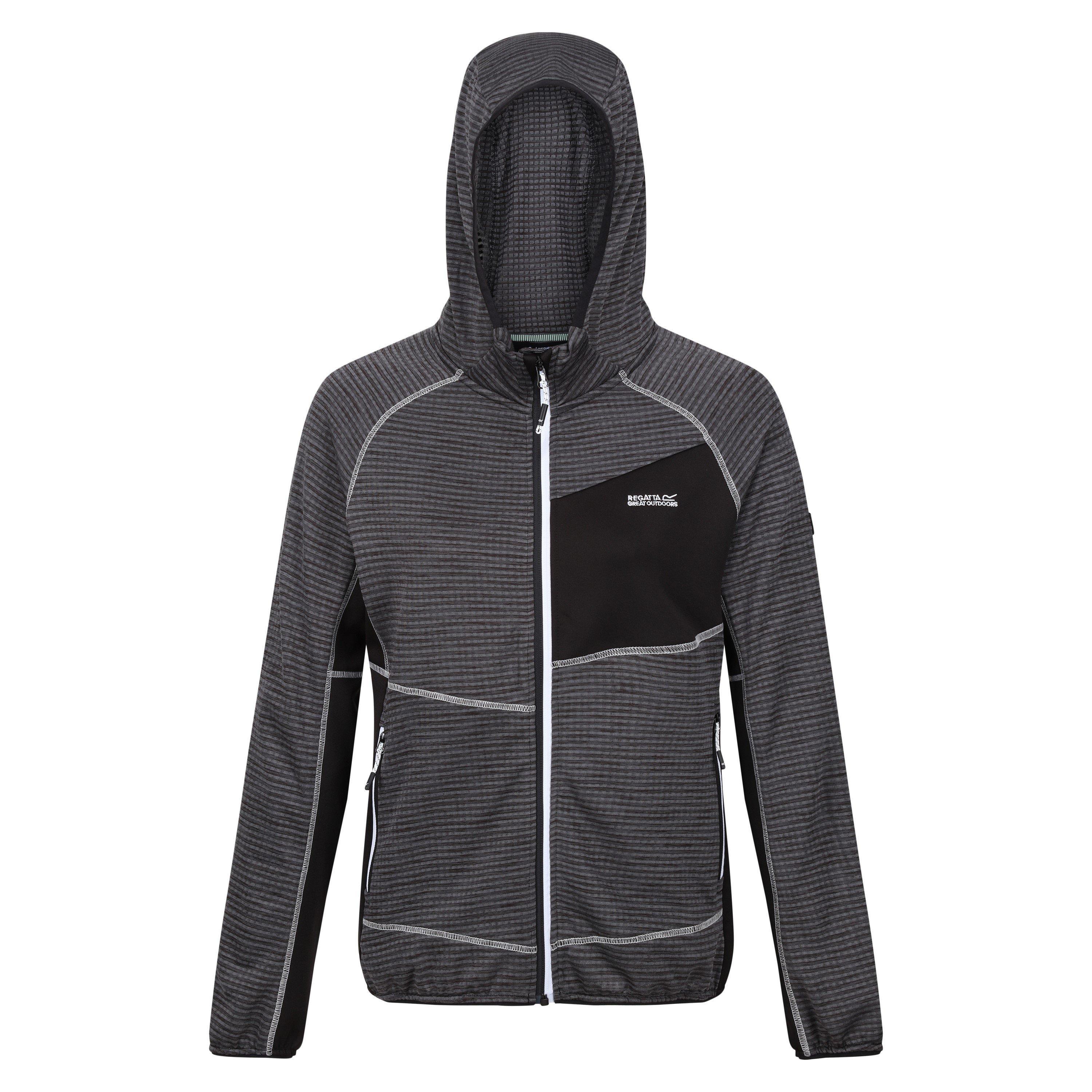 Blk/AprctCru - Regatta - Women's Attare Water-Repellent Softshell Jacket - 1