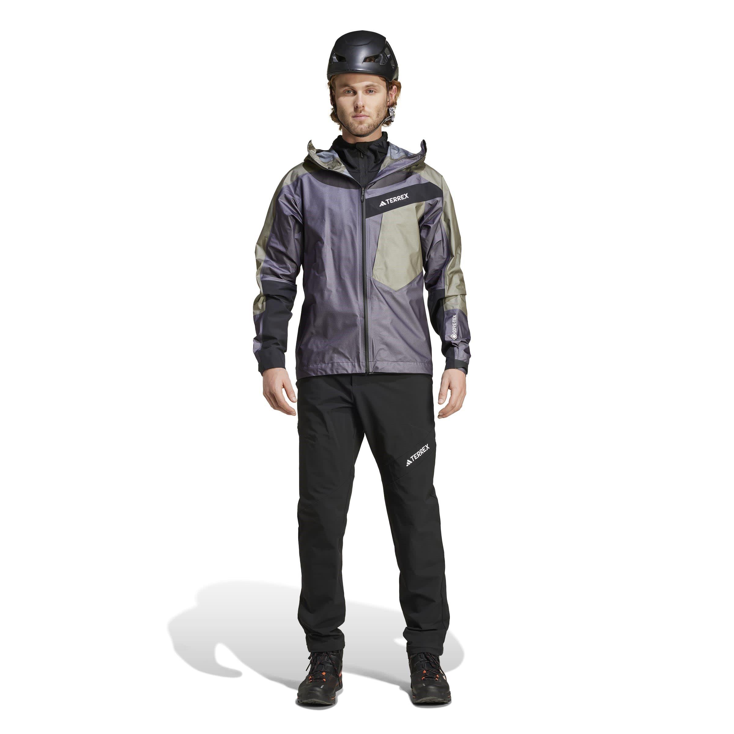 Aurora Black - adidas - Track Gore-Tex Waterproof Jacket - 7