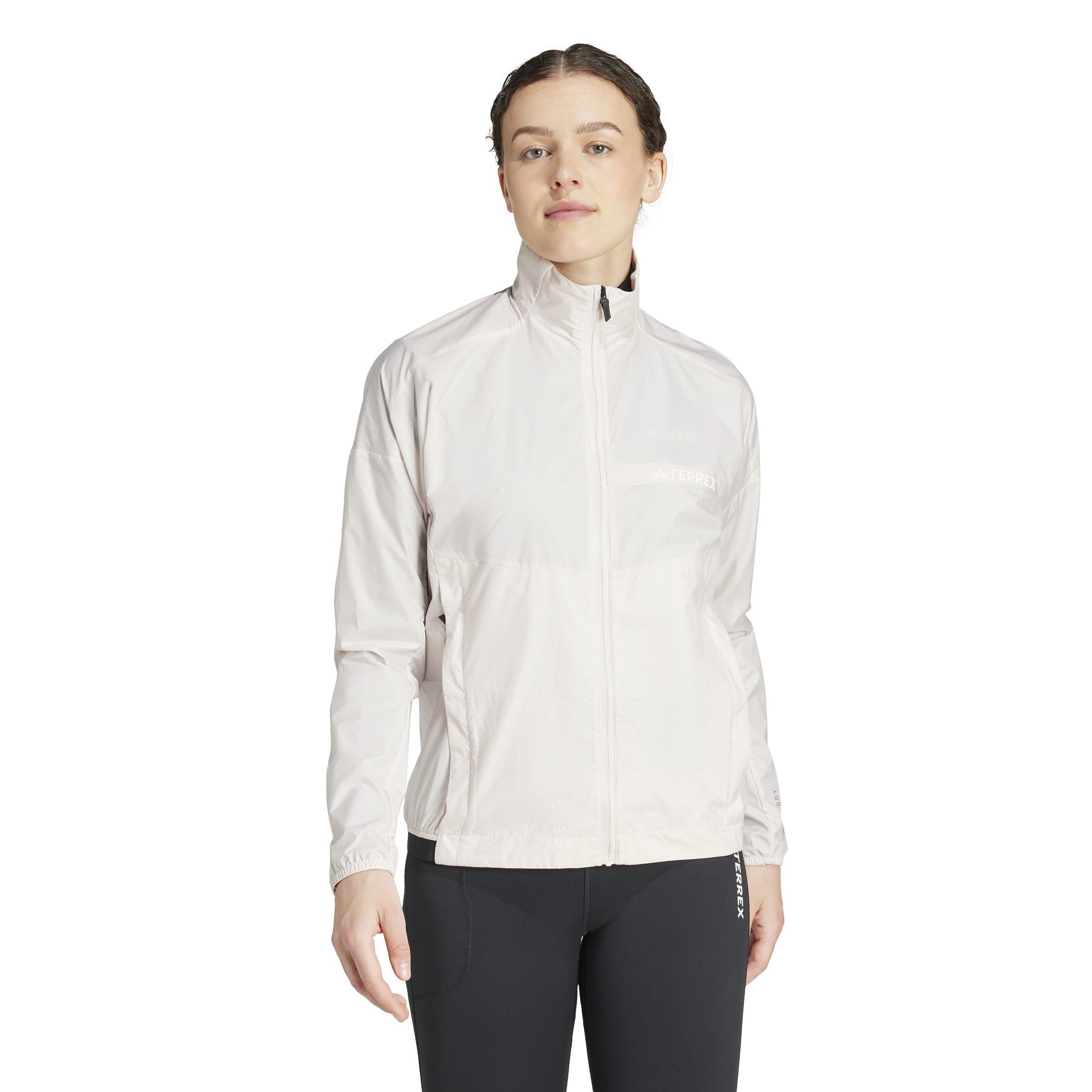 Putty Mauve - adidas - Mountain Wind Waterproof Jacket - 2