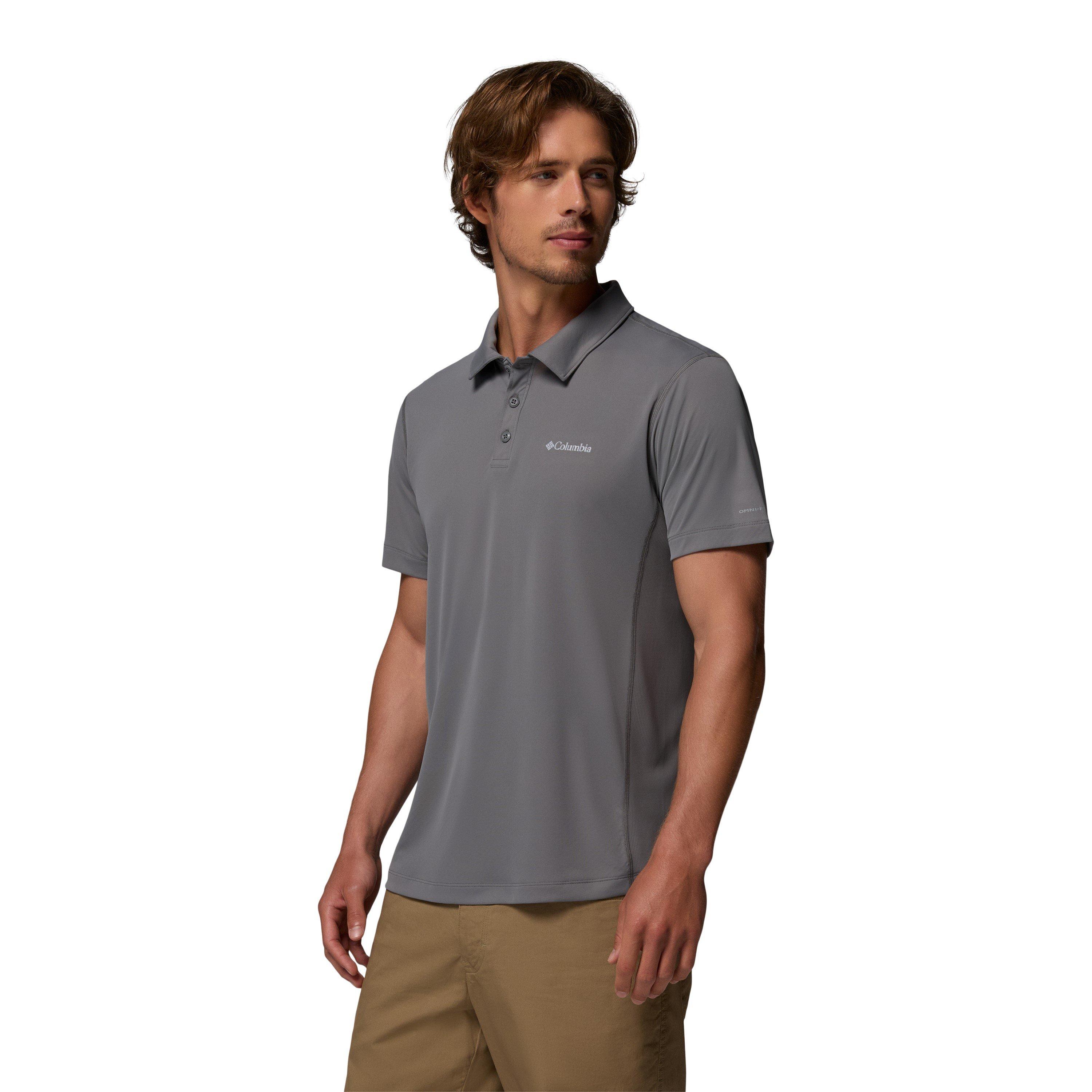 City Grey - Columbia - Men's Short Sleeve Polo Shirt - 3