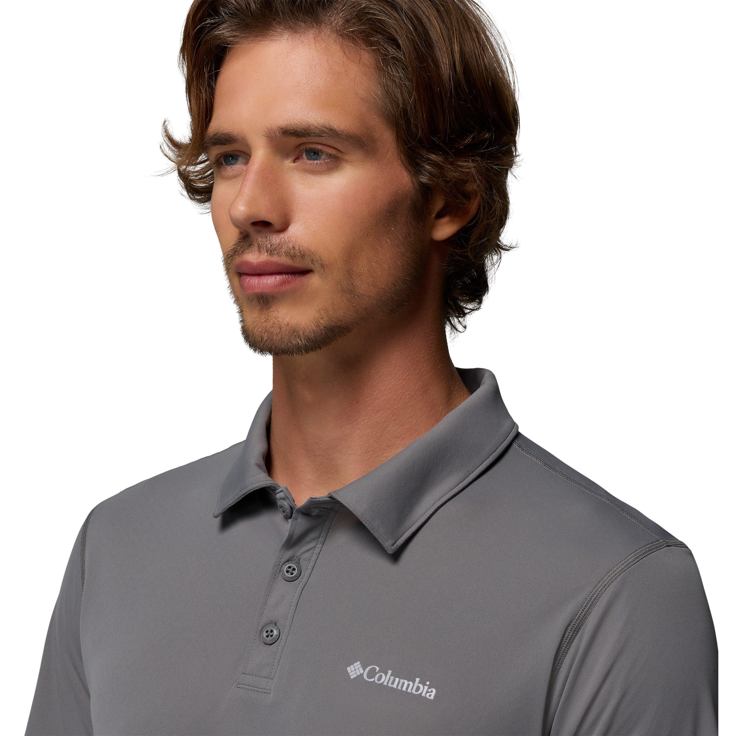 City Grey - Columbia - Men's Short Sleeve Polo Shirt - 5