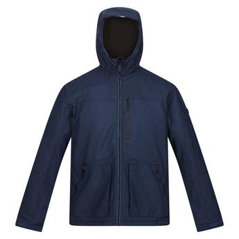 Regatta zip-front puffer jacket Schwarz