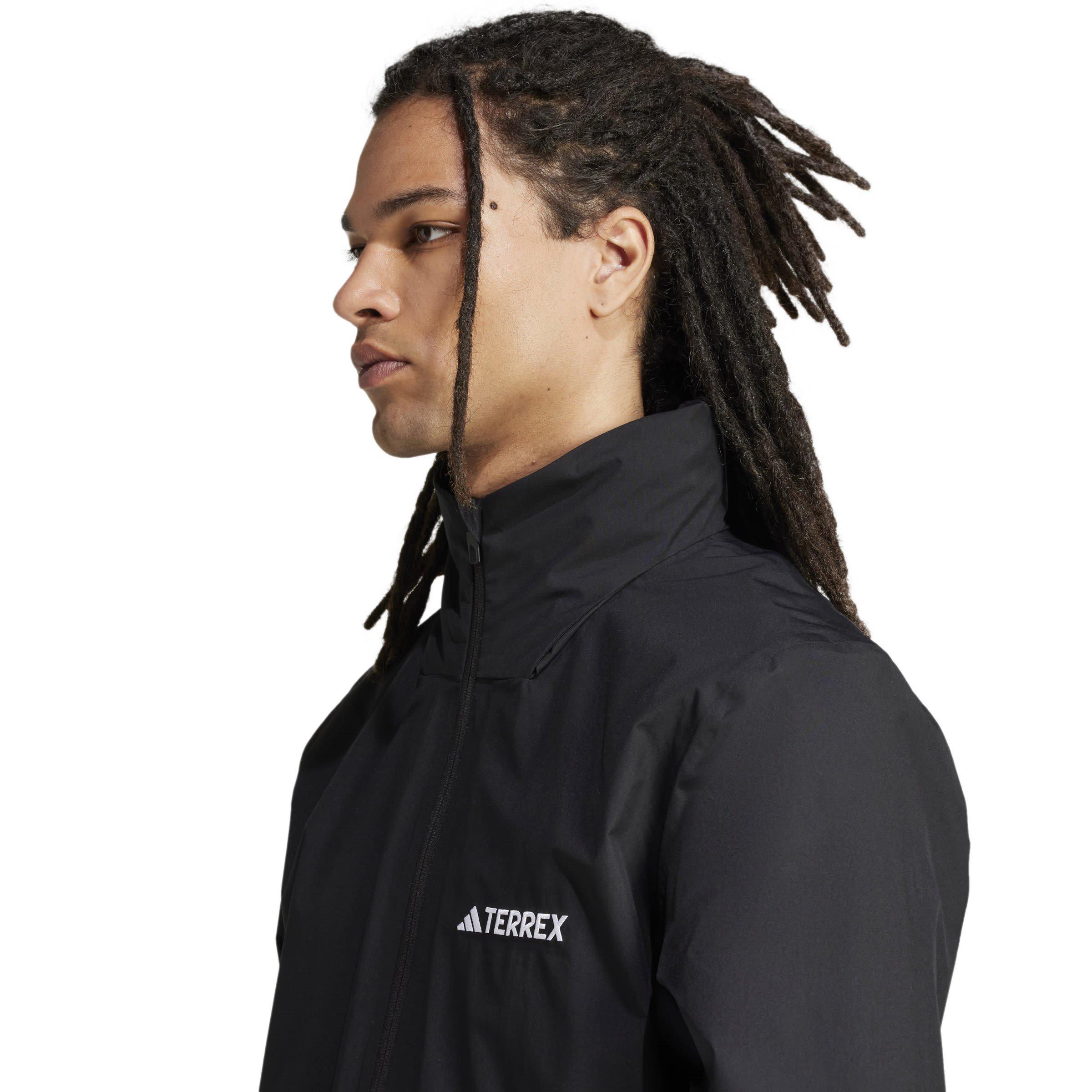 Black - adidas - Adidas Waterproof Windproof Lightweight Jacket - 5
