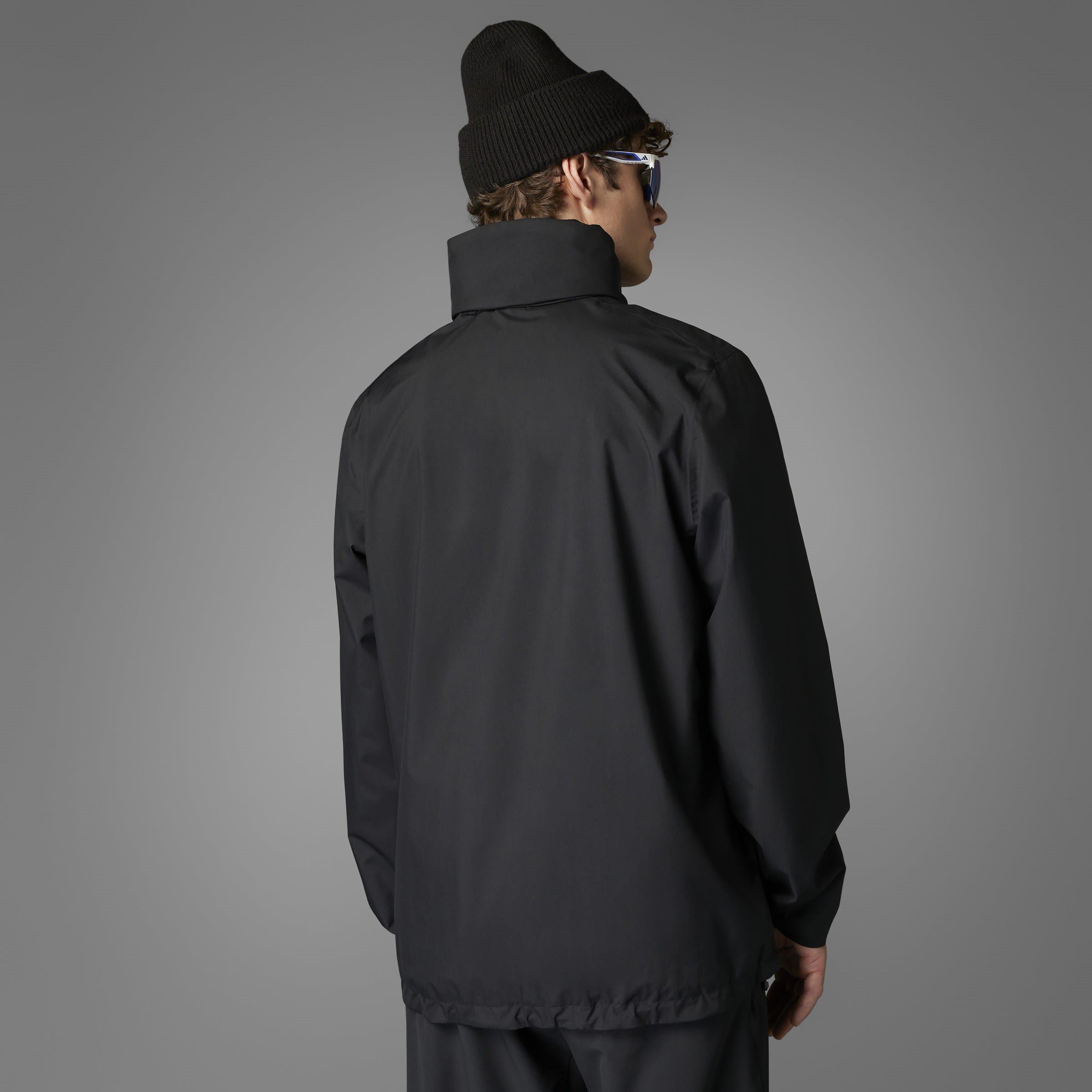 Black - adidas - Adidas Waterproof Windproof Lightweight Jacket - 9