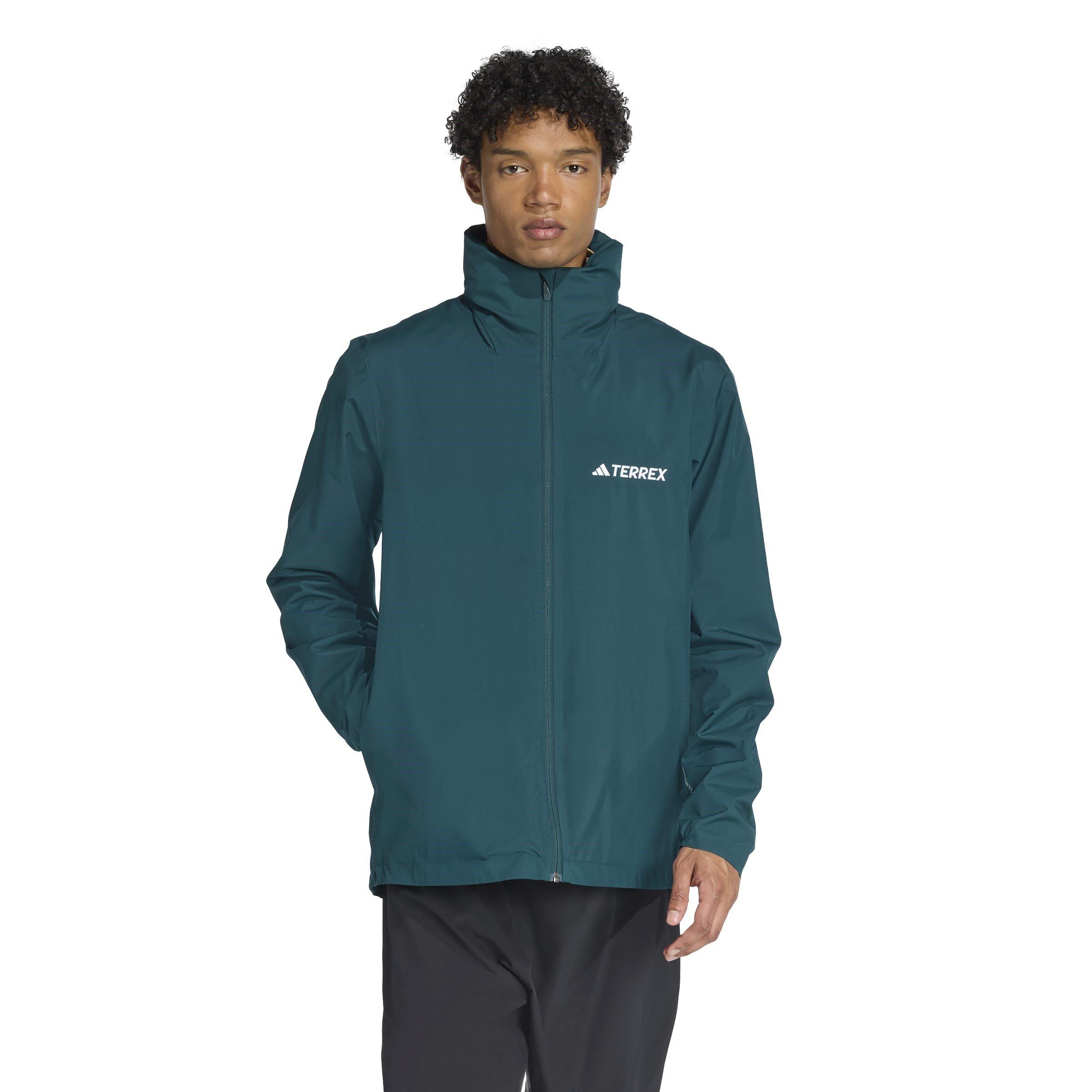 Aurora Ivy - adidas - Men's Adidas Waterproof Windproof Lightweight Jacket - 2