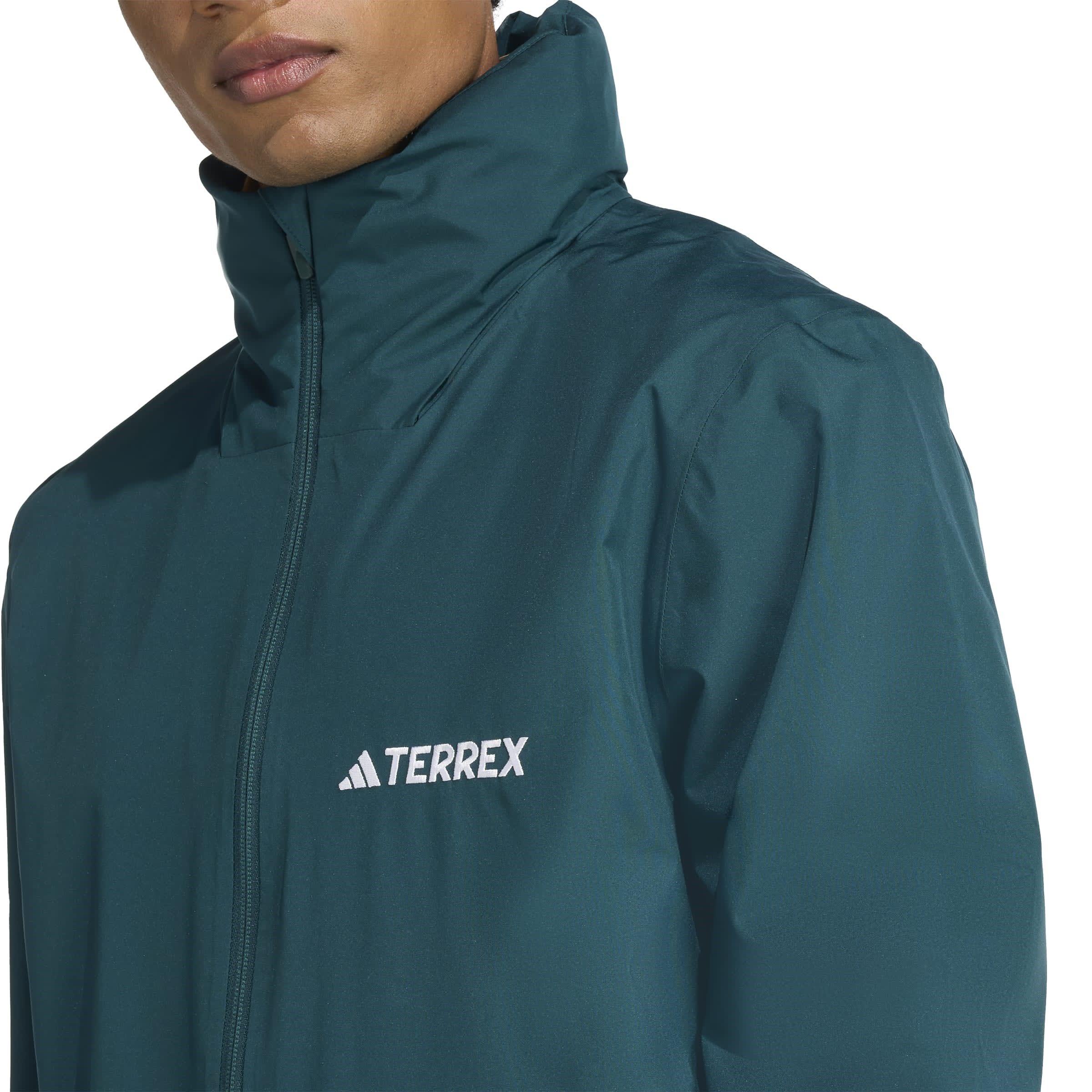 Aurora Ivy - adidas - Men's Adidas Waterproof Windproof Lightweight Jacket - 4