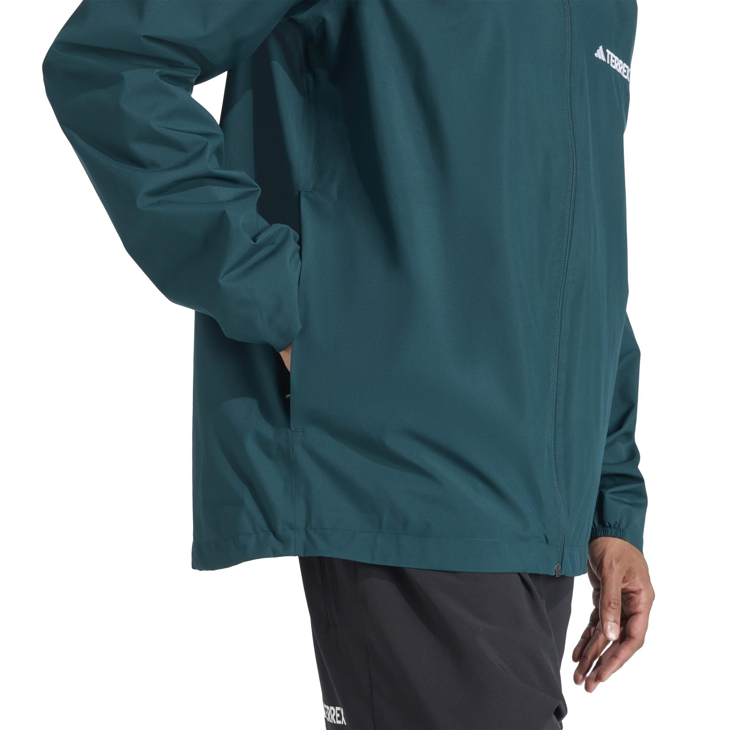 Aurora Ivy - adidas - Men's Adidas Waterproof Windproof Lightweight Jacket - 5