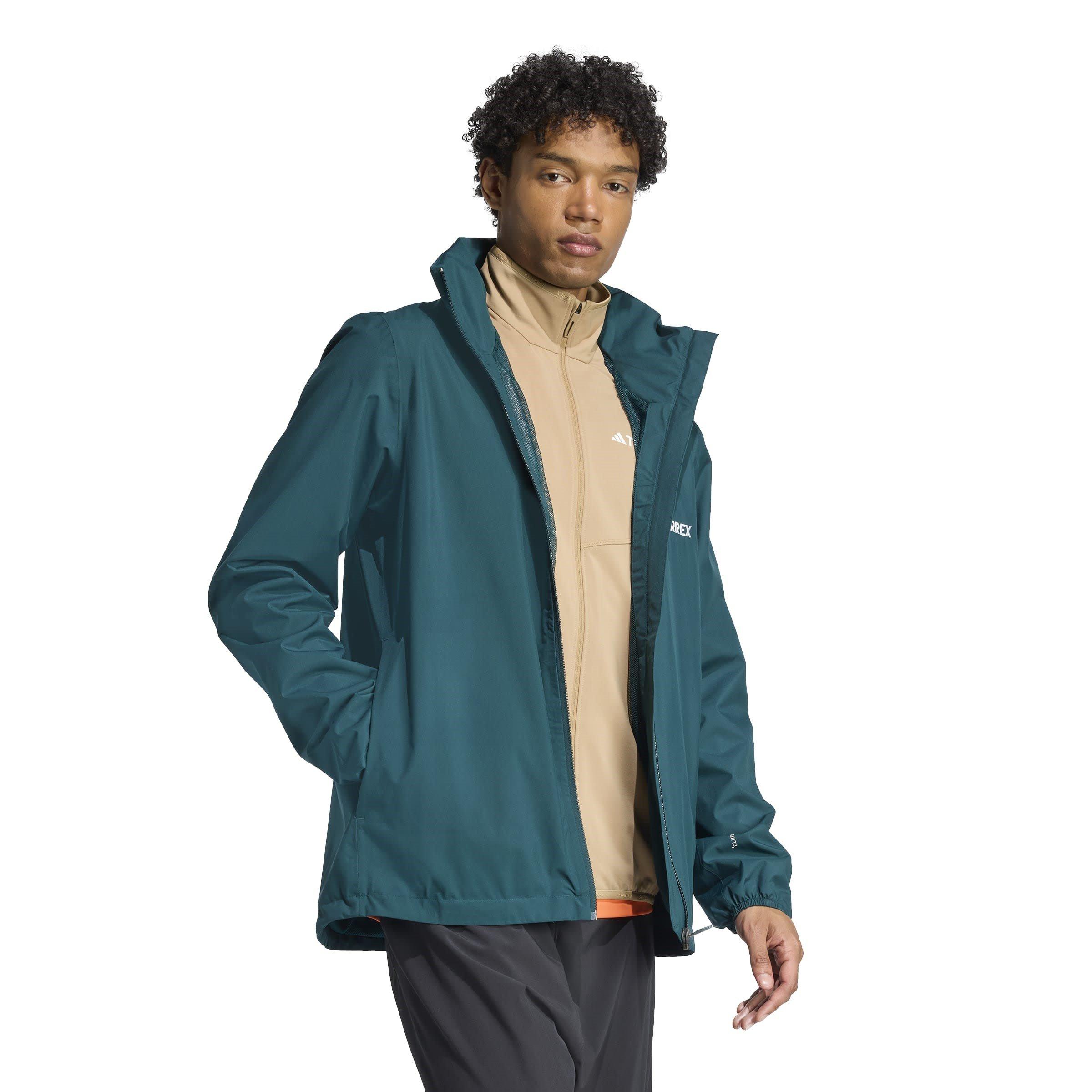 Aurora Ivy - adidas - Men's Adidas Waterproof Windproof Lightweight Jacket - 6