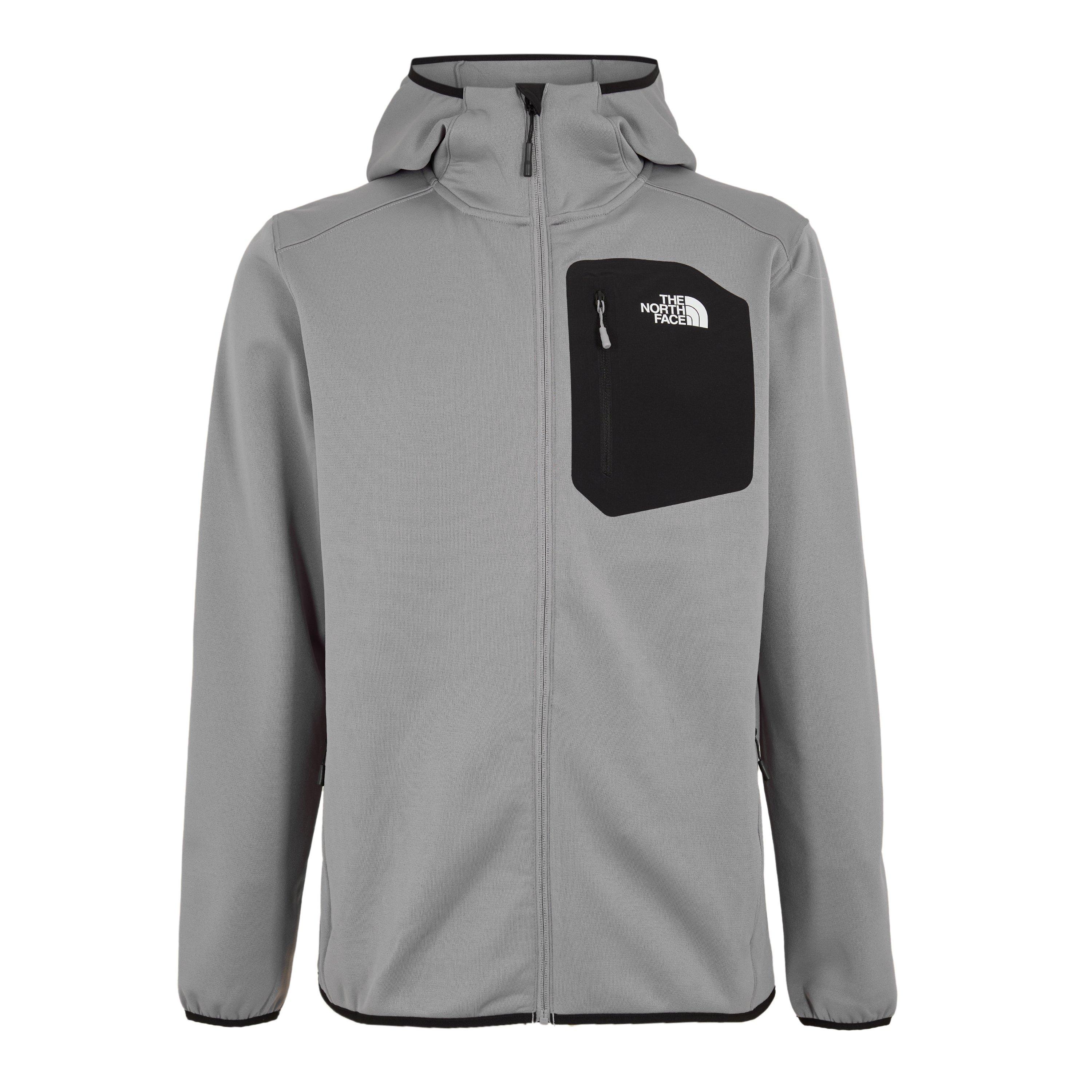 Tran Grijs - The North Face - Men's Crest Outdoor Full Zip Fleece - 1