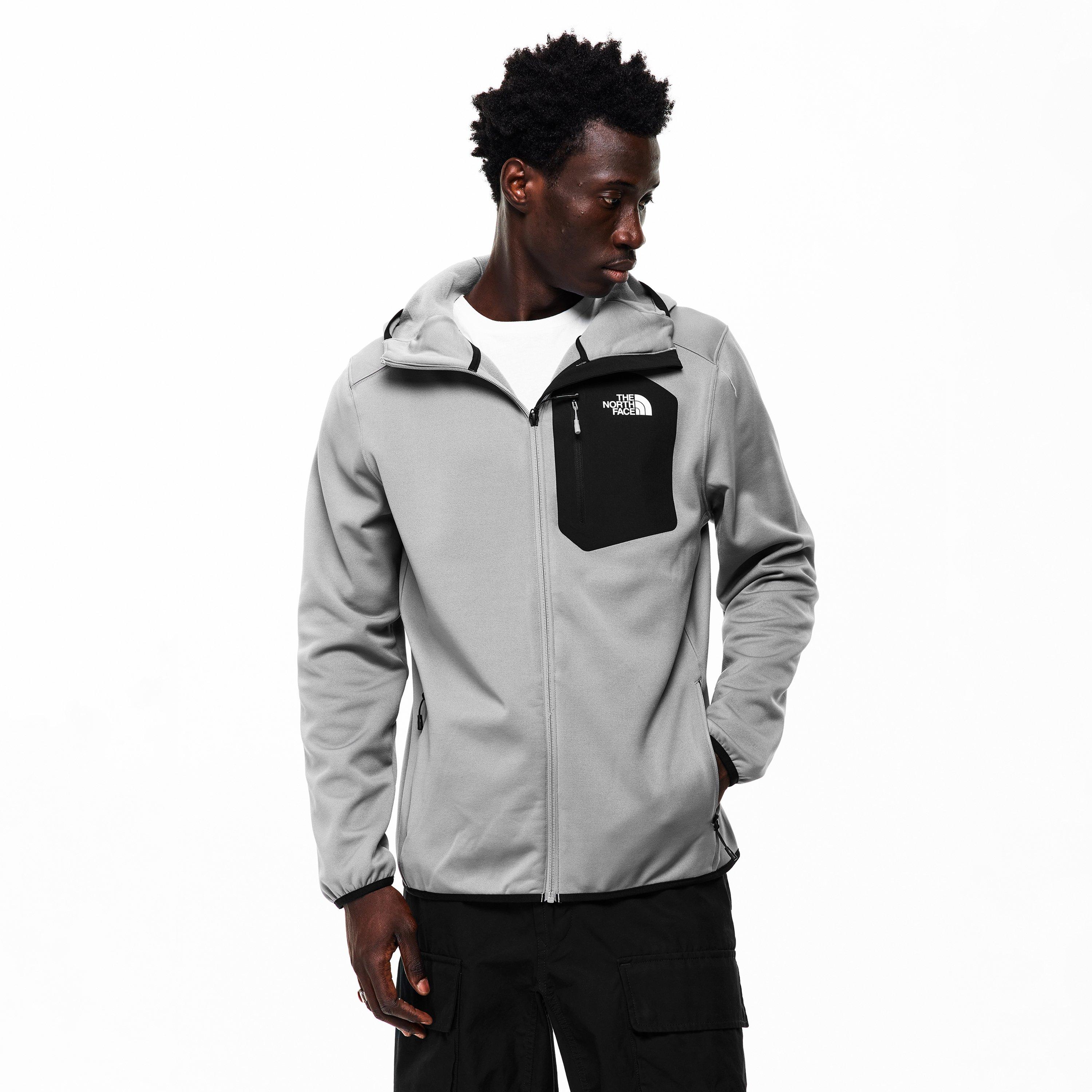 Tran Grey - The North Face - Men's Crest Outdoor Full Zip Fleece - 3