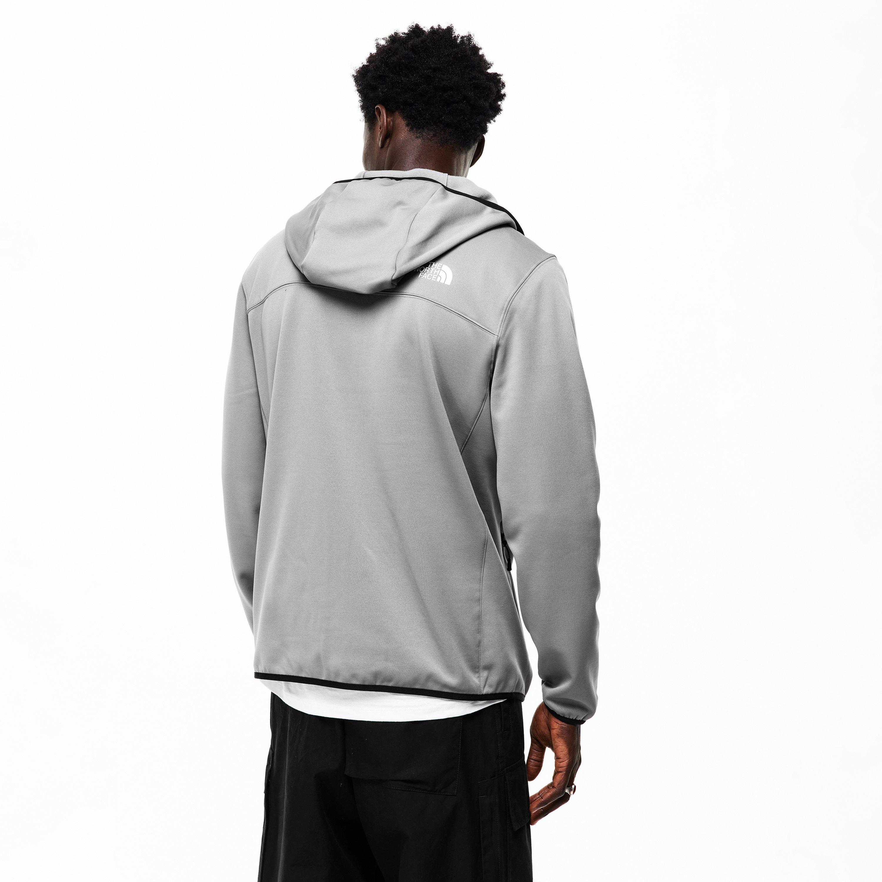 Tran Grey - The North Face - Men's Crest Outdoor Full Zip Fleece - 4