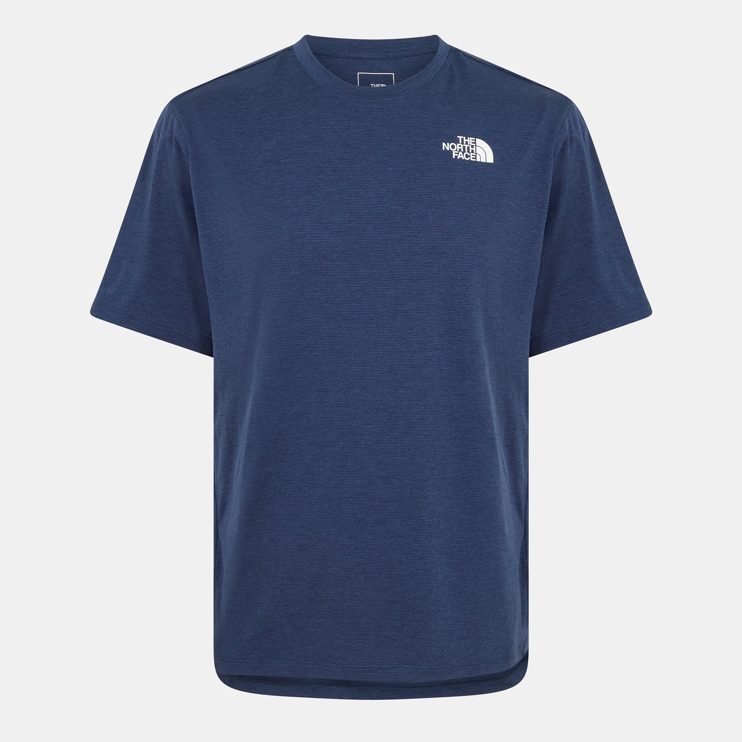Navy Heather - The North Face - Men's 24/7 Short-Sleeve Performance T-Shirt - 1