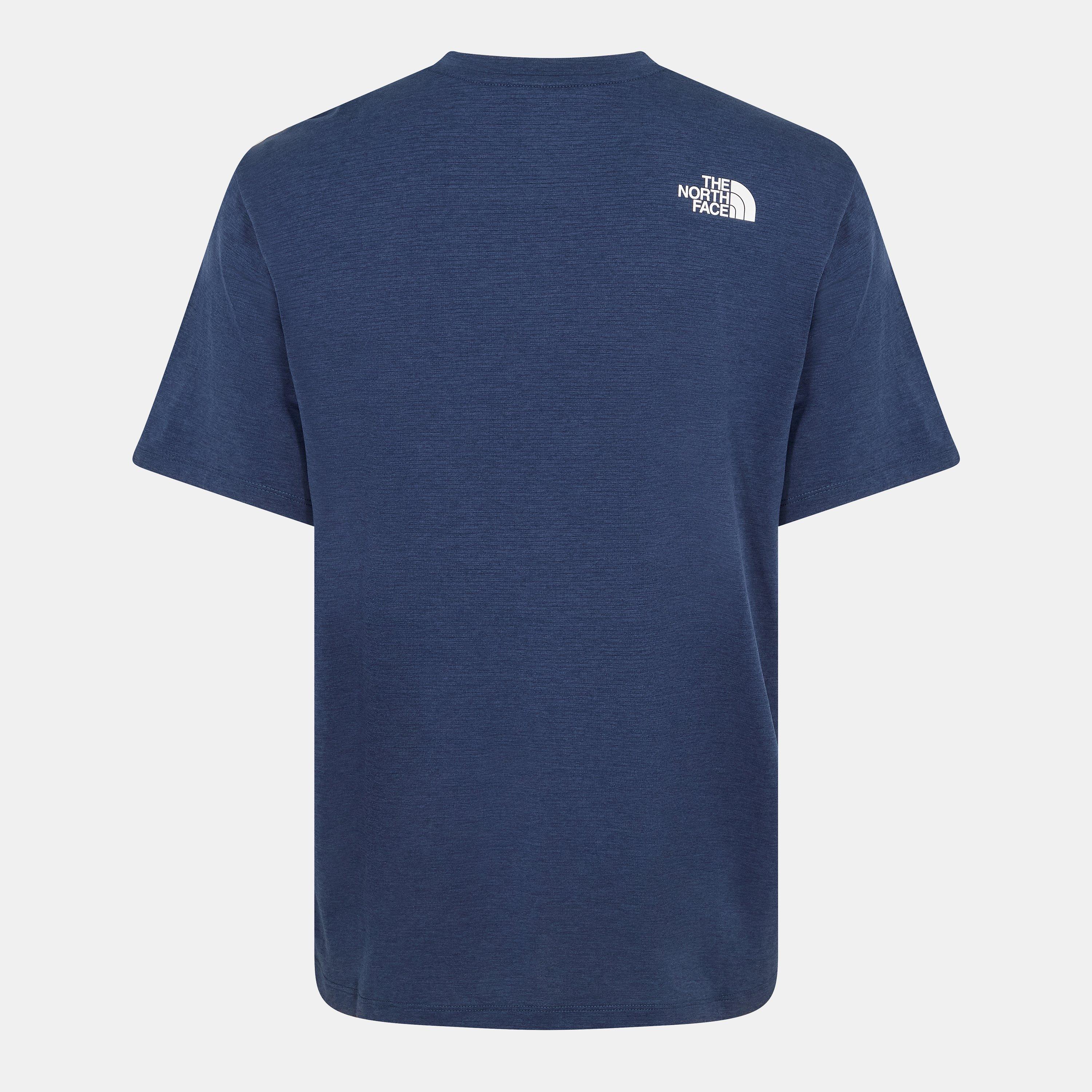 Navy Heather - The North Face - 24/7 Short-Sleeve Performance T-Shirt - 2