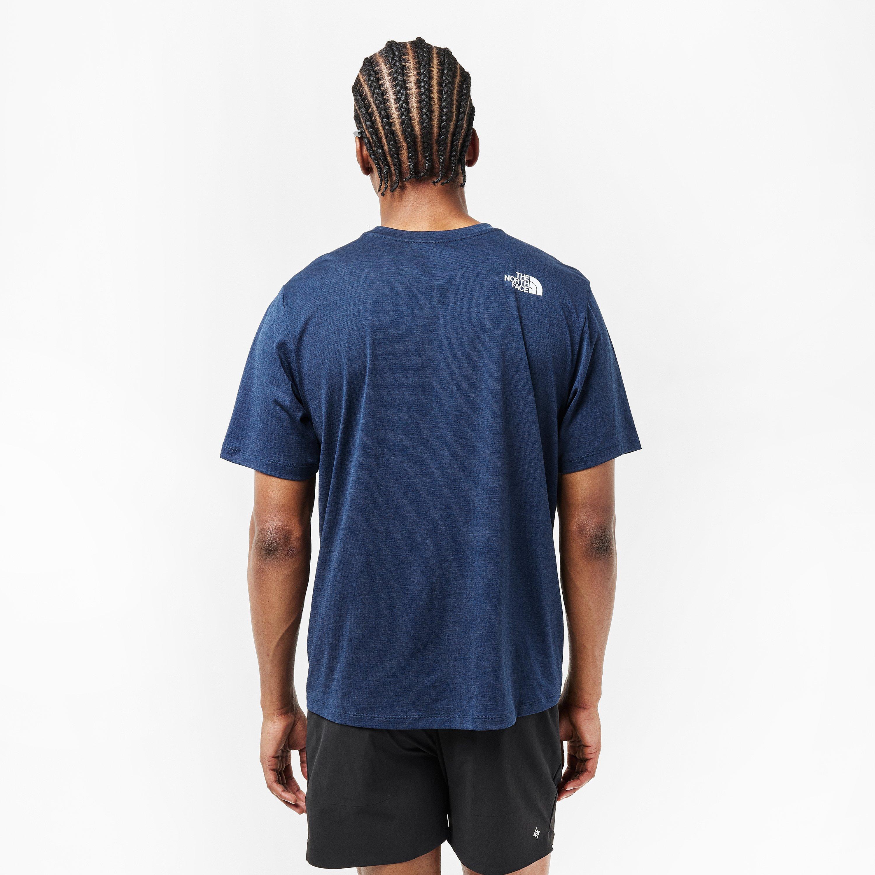 Navy Heather - The North Face - 24/7 Short-Sleeve Performance T-Shirt - 4